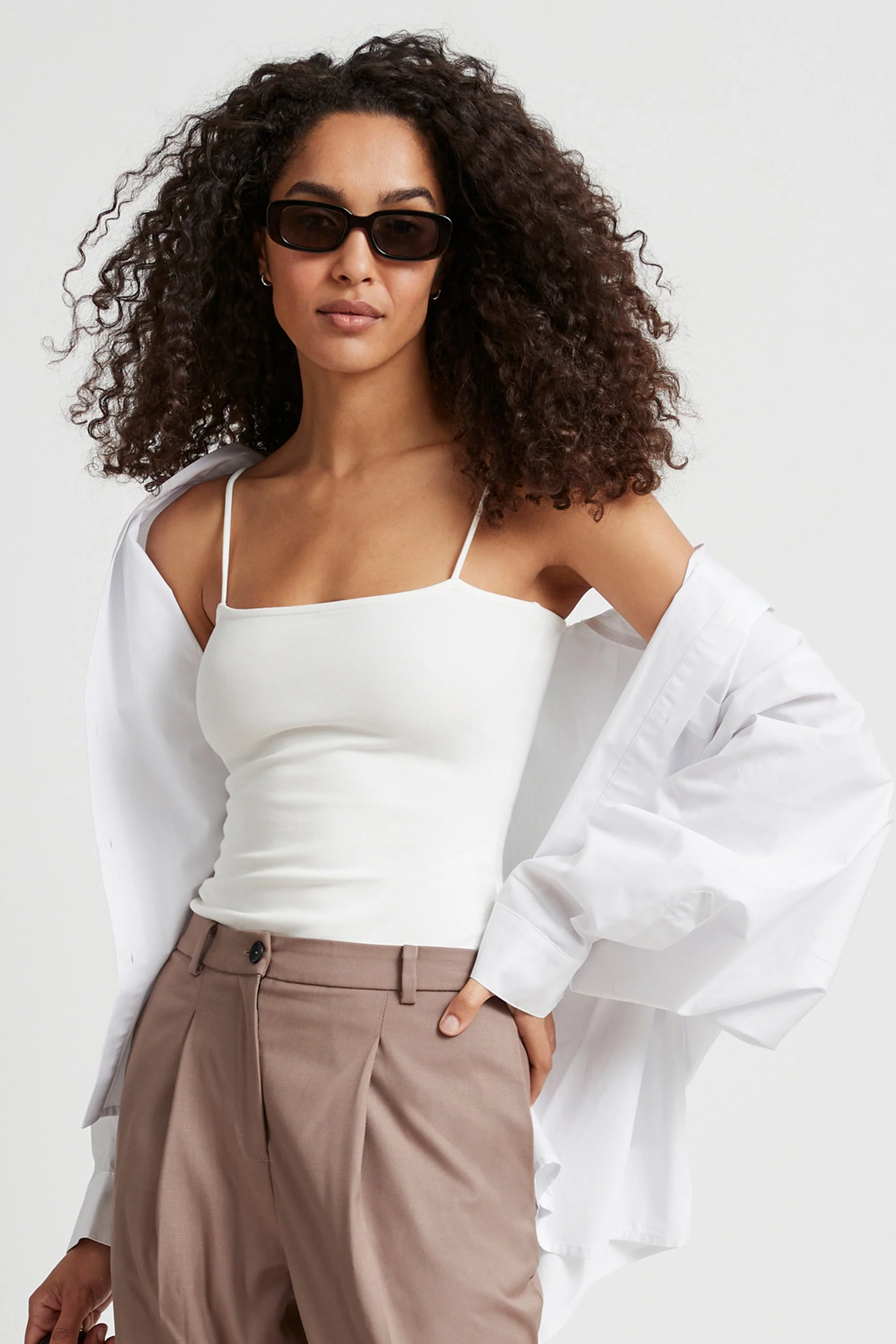 Abigail Tank Top | Off White