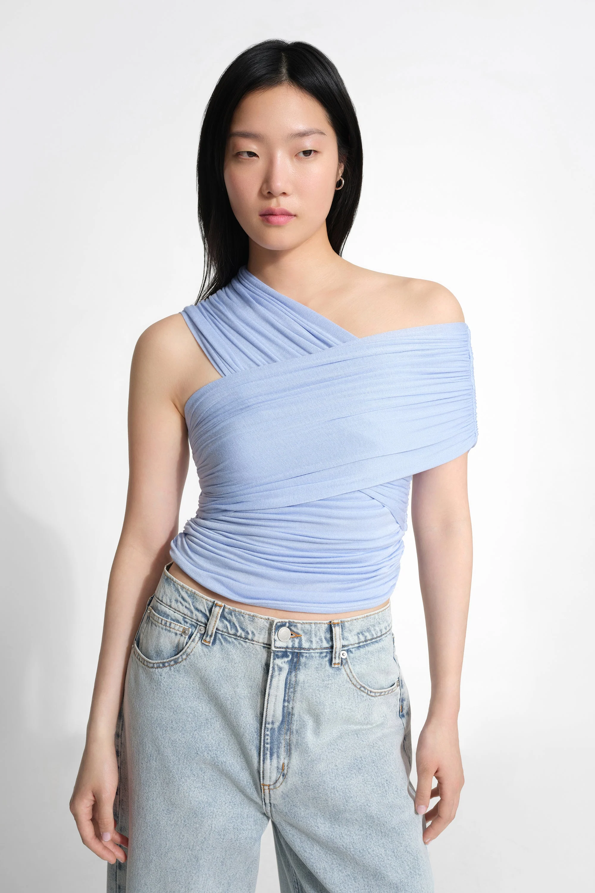 Alyssa Infinity Top | Ice Blue - Image 4