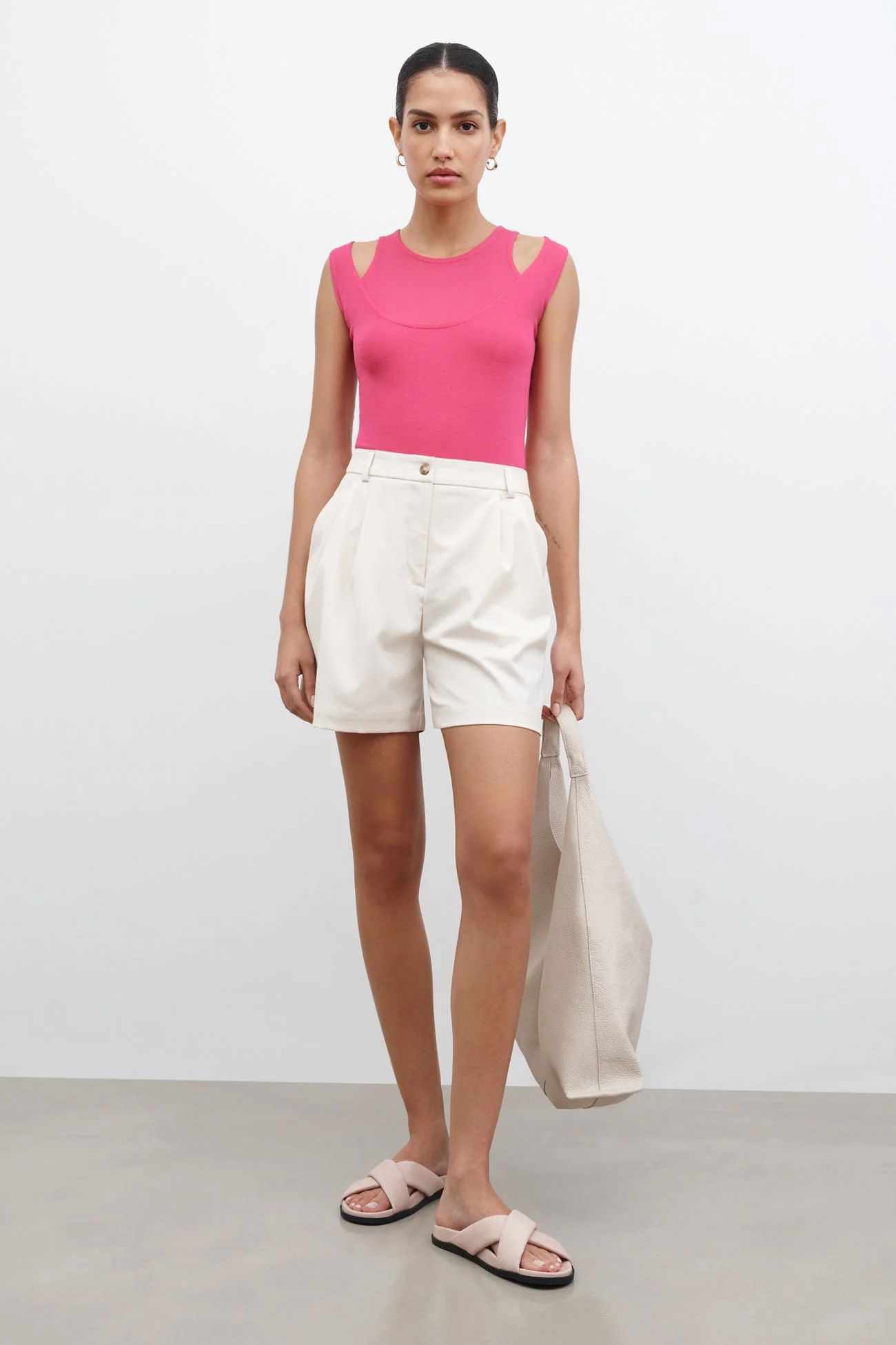 Arissa Shorts | Off White - Image 5