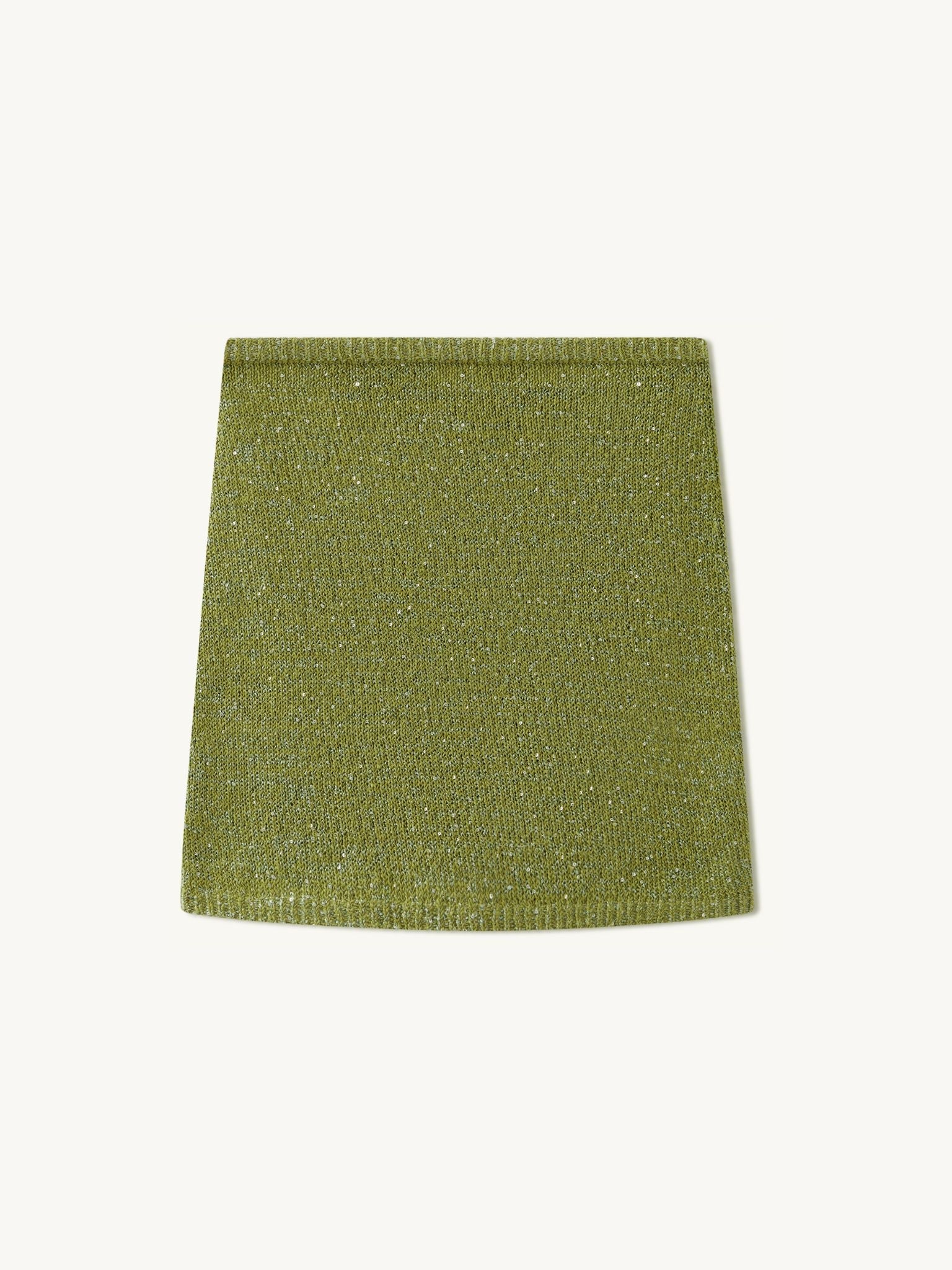 Ana Mini Skirt | Olive Oil Sequin
