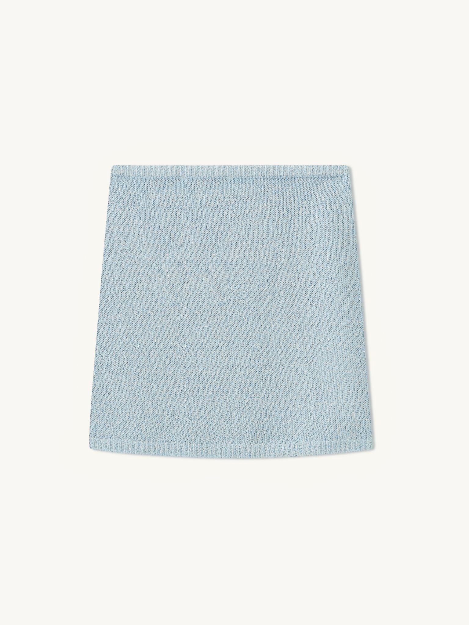 Ana Mini Skirt | Sky Blue Sequin