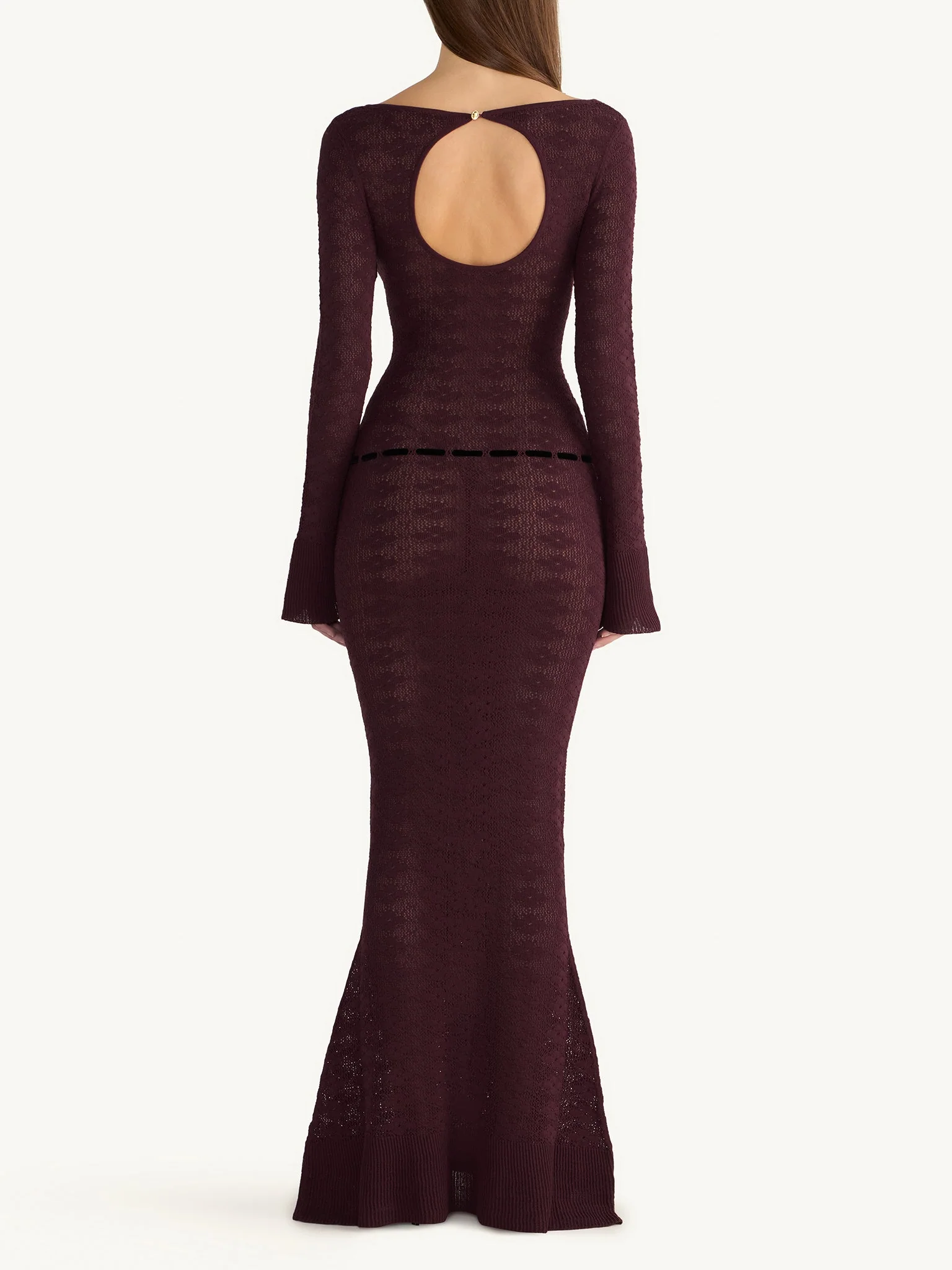 Vivienne Maxi Dress | Port - Image 5