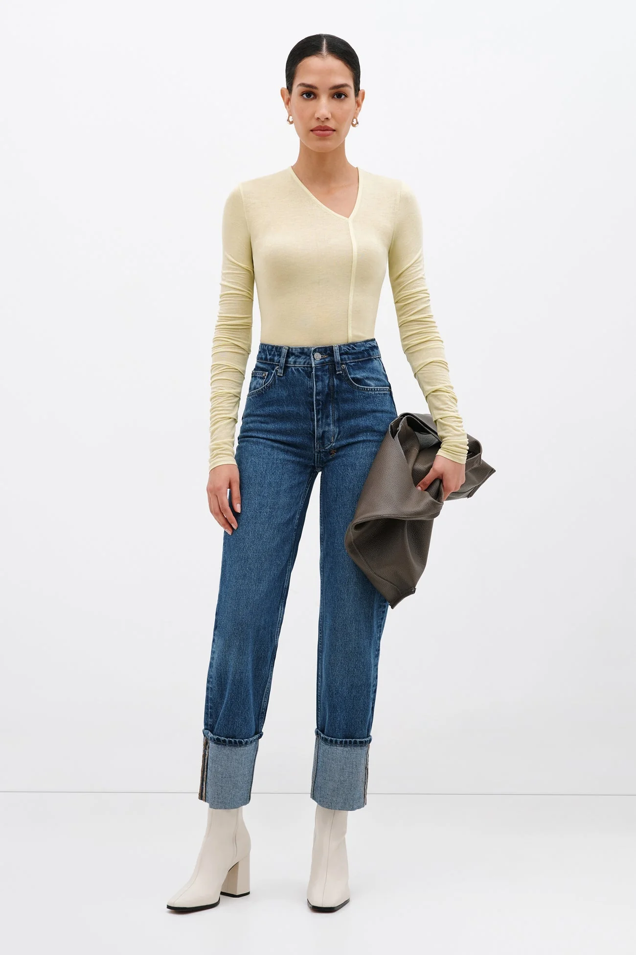 Bushwick Sheer Top | Pale Yellow - Image 6