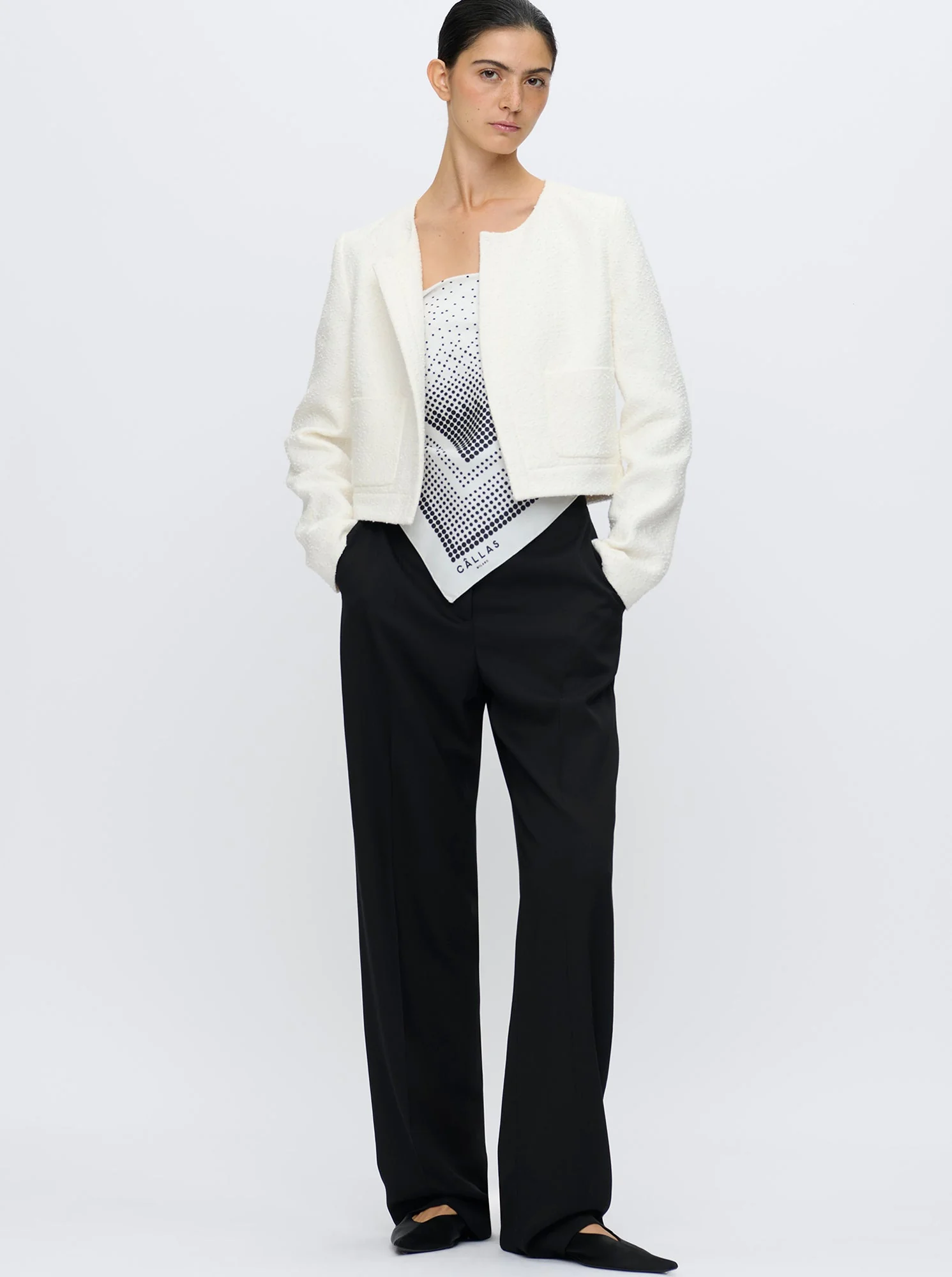 Alba Cardigan Jacket | White - Image 4