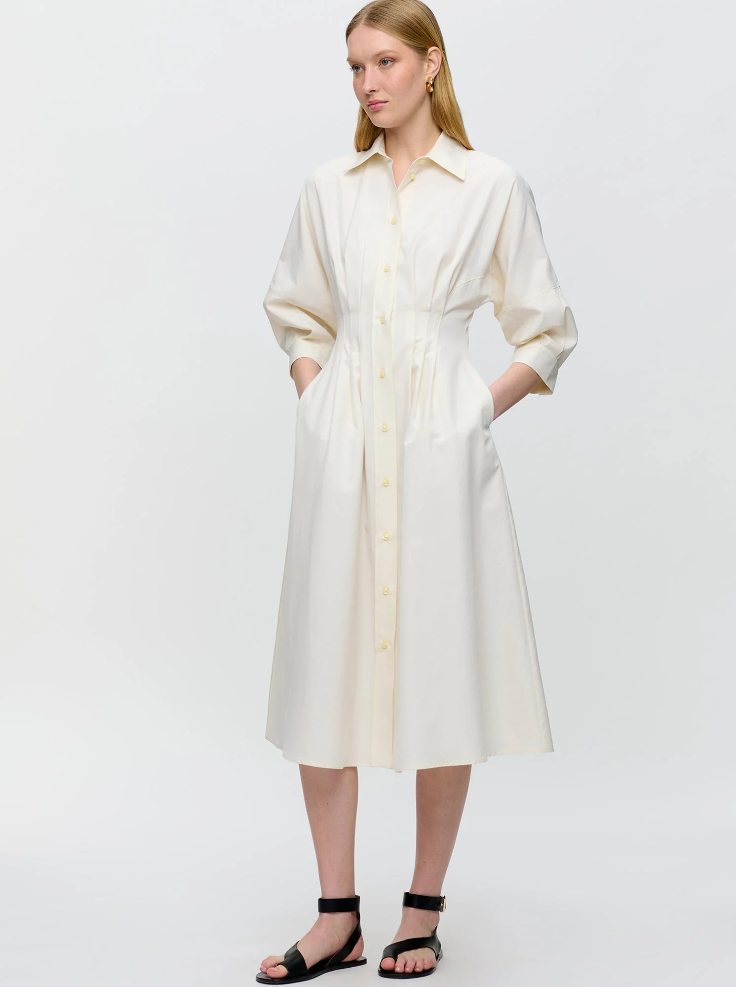 Anais Shirt Dress | Desert - Image 2