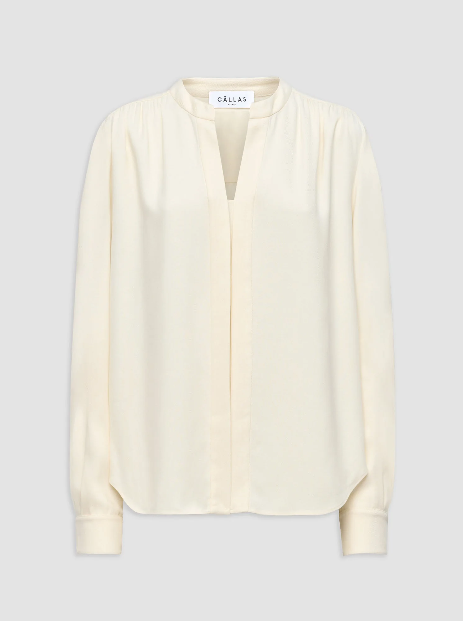 Athena Crewneck Top | Ivory