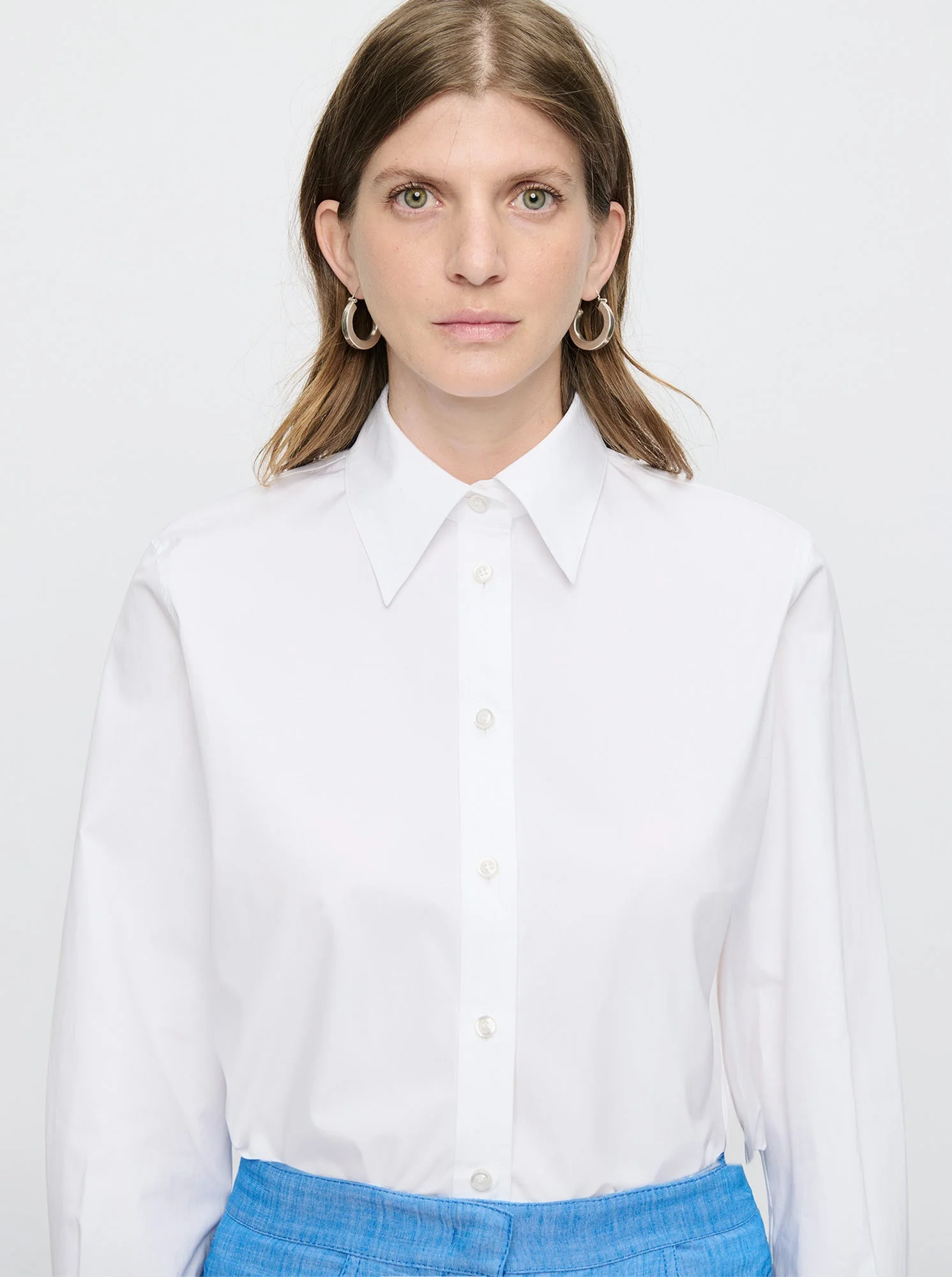 Brooks Classic Fit Shirt | White - Image 3