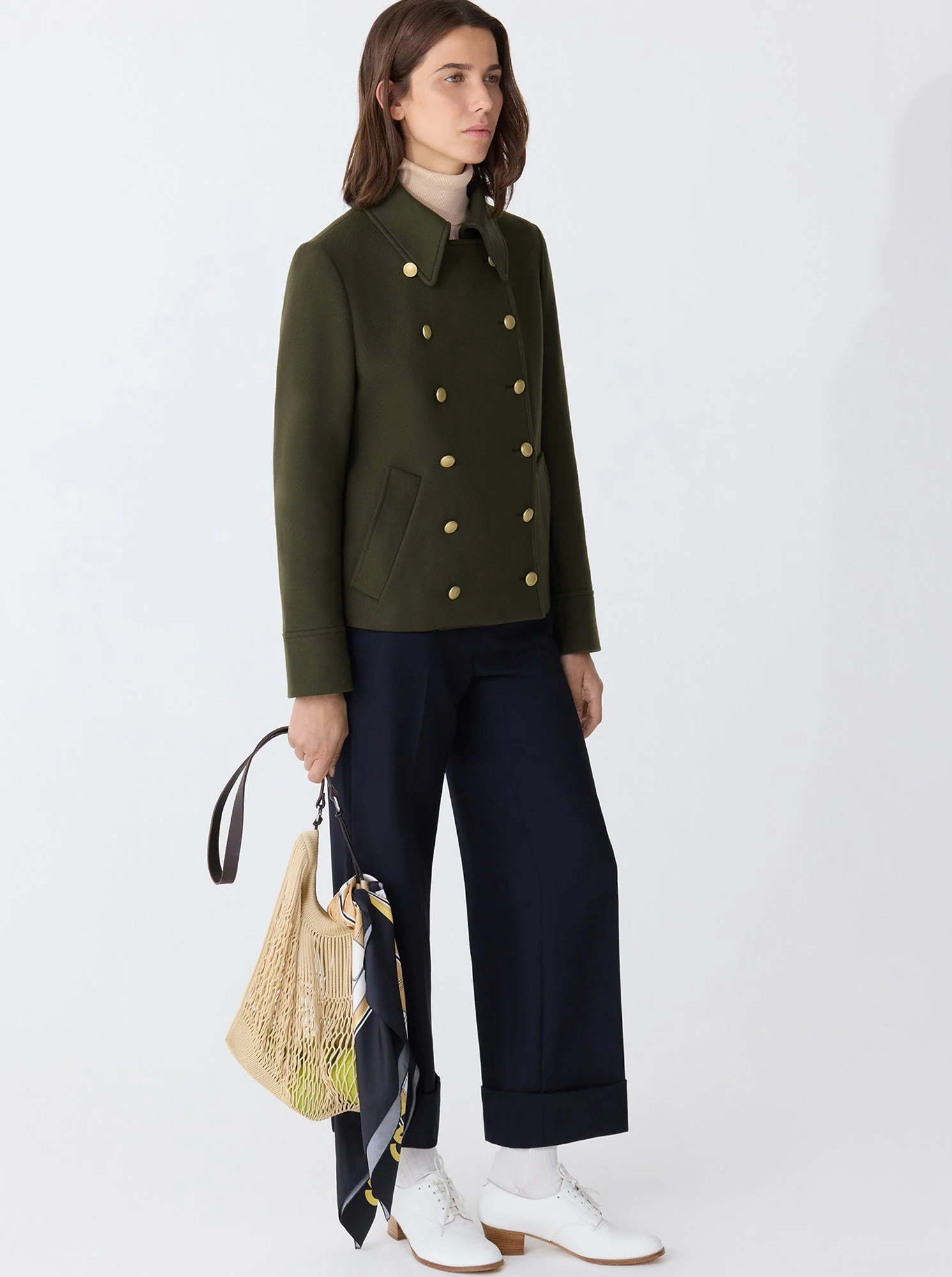Chelsea Doublebreast Jacket | Forest - Image 3