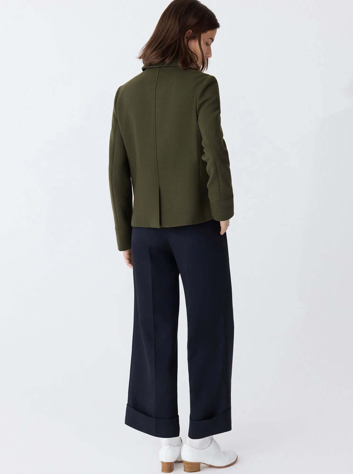 Chelsea Doublebreast Jacket | Forest - Image 4