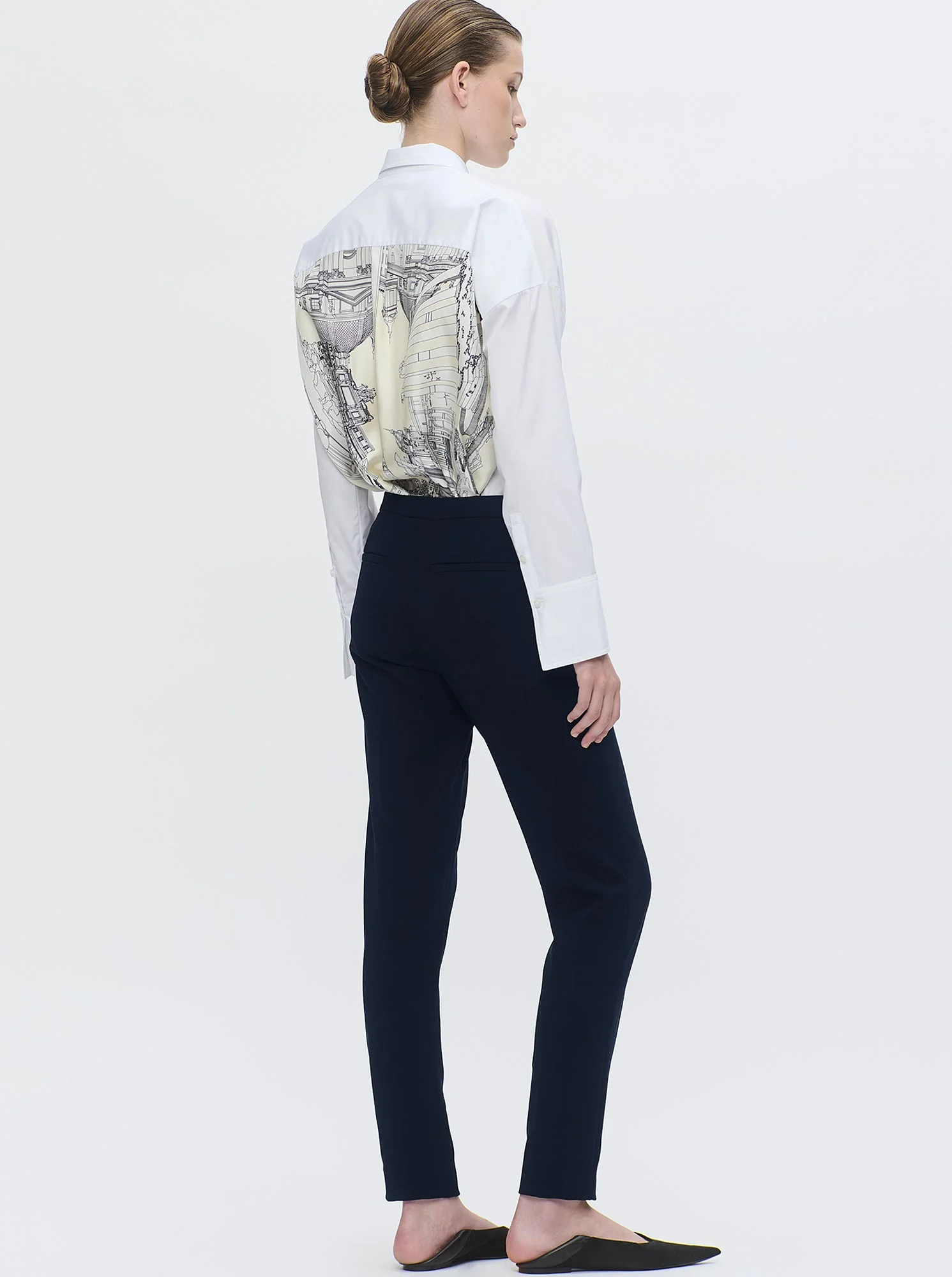 Cory Jersey Slim Pant | Navy - Image 3