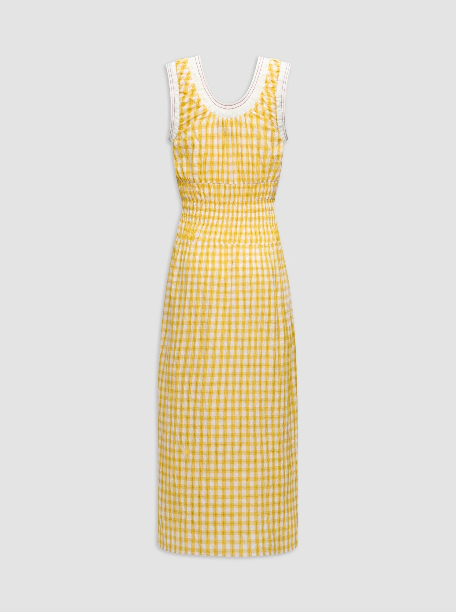 Federica Tank Dress | Yellow - Image 5