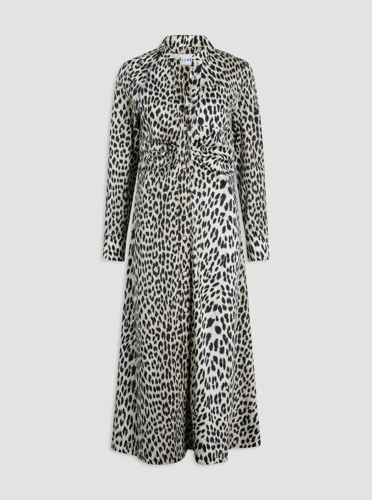 Genny Shirtdress | Natural - Image 6