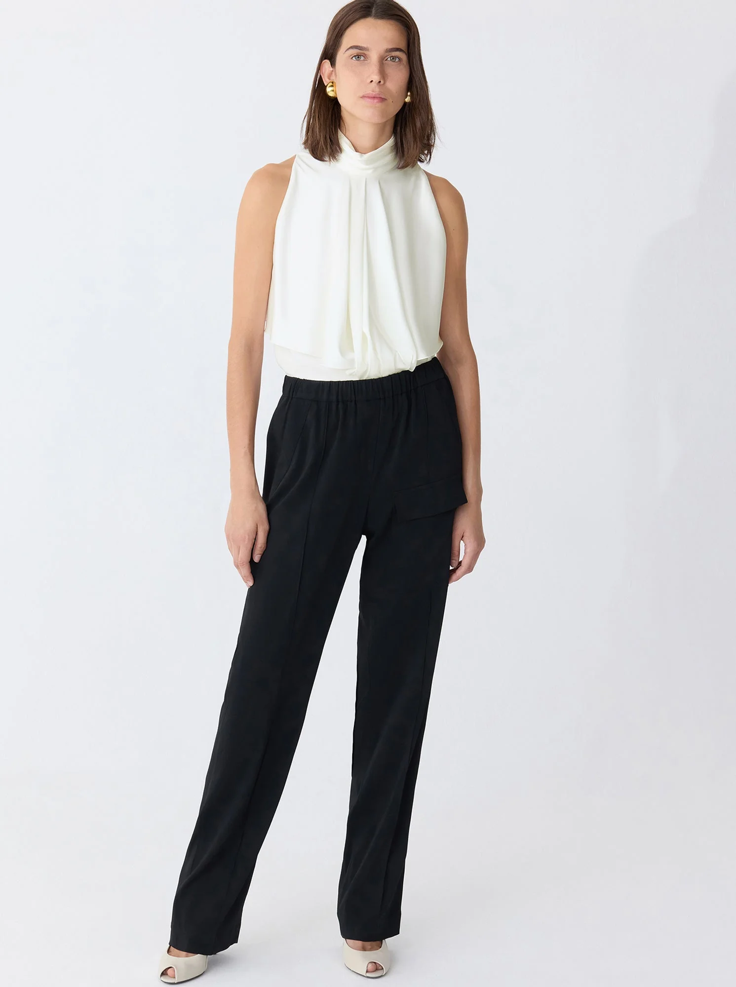 Harper Pull-On Pant | Black - Image 3