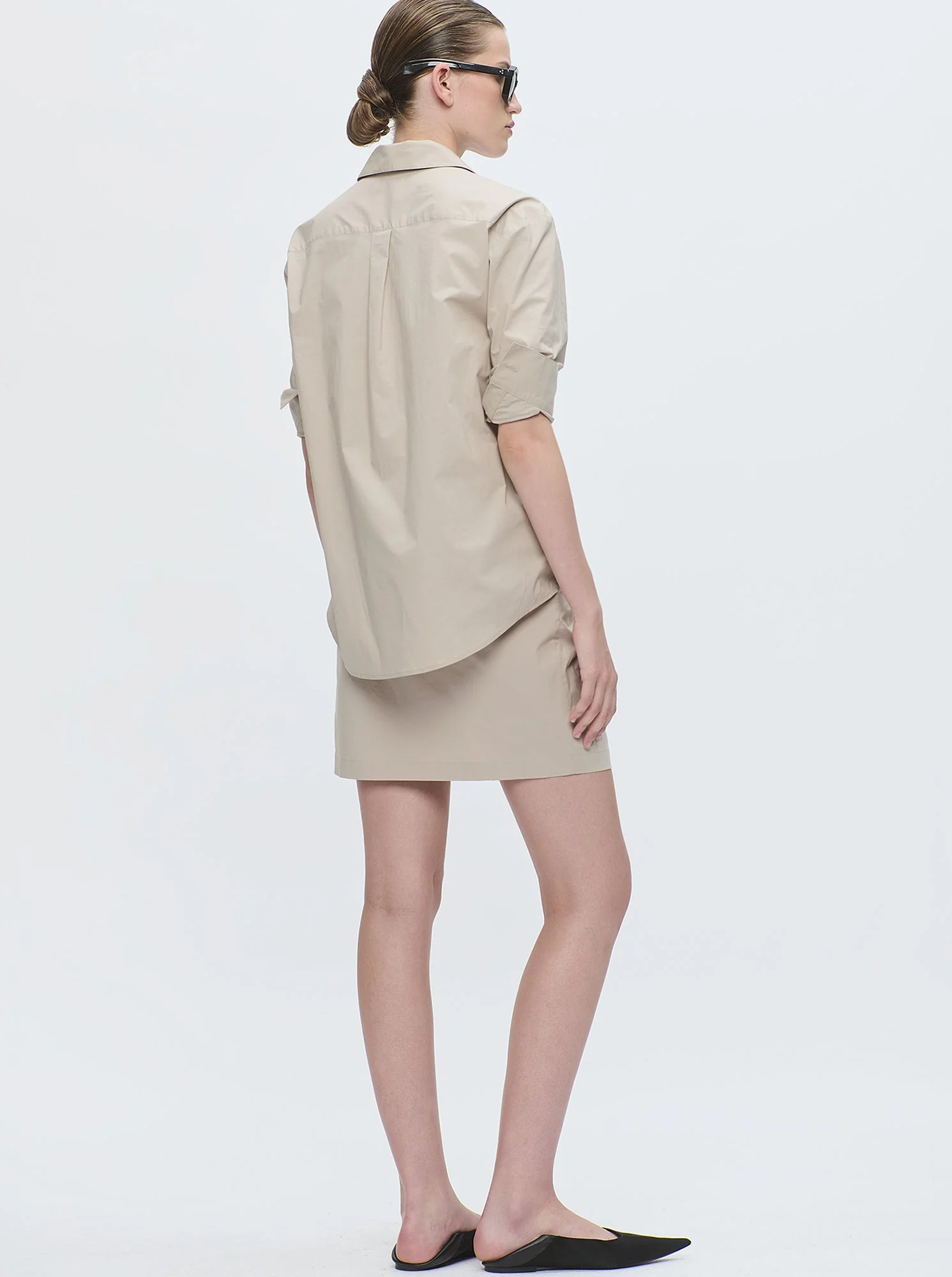 Jaxina Wrap Dress | Safari - Image 4