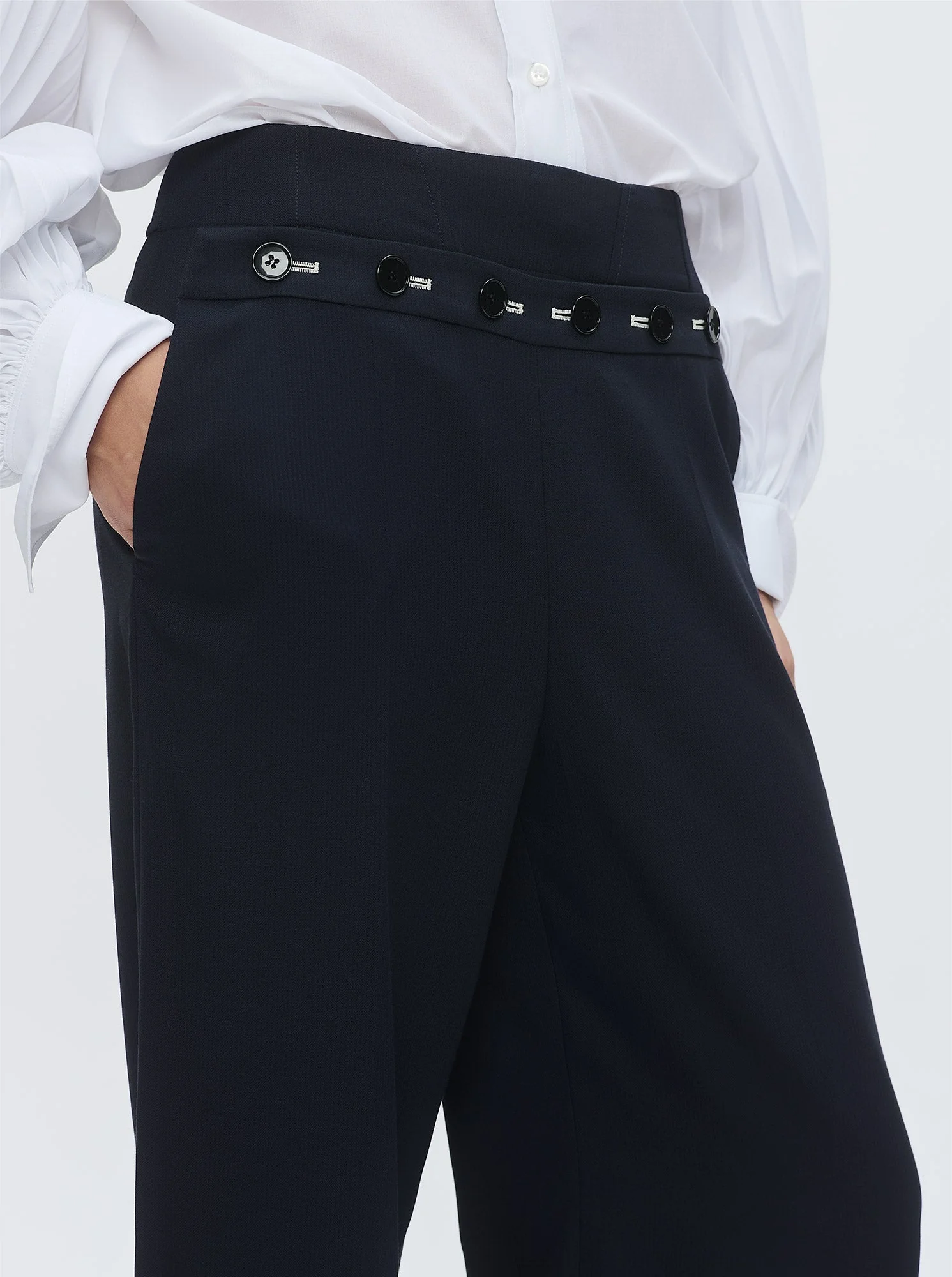 Luca Sailor Pant | Navy - Image 3