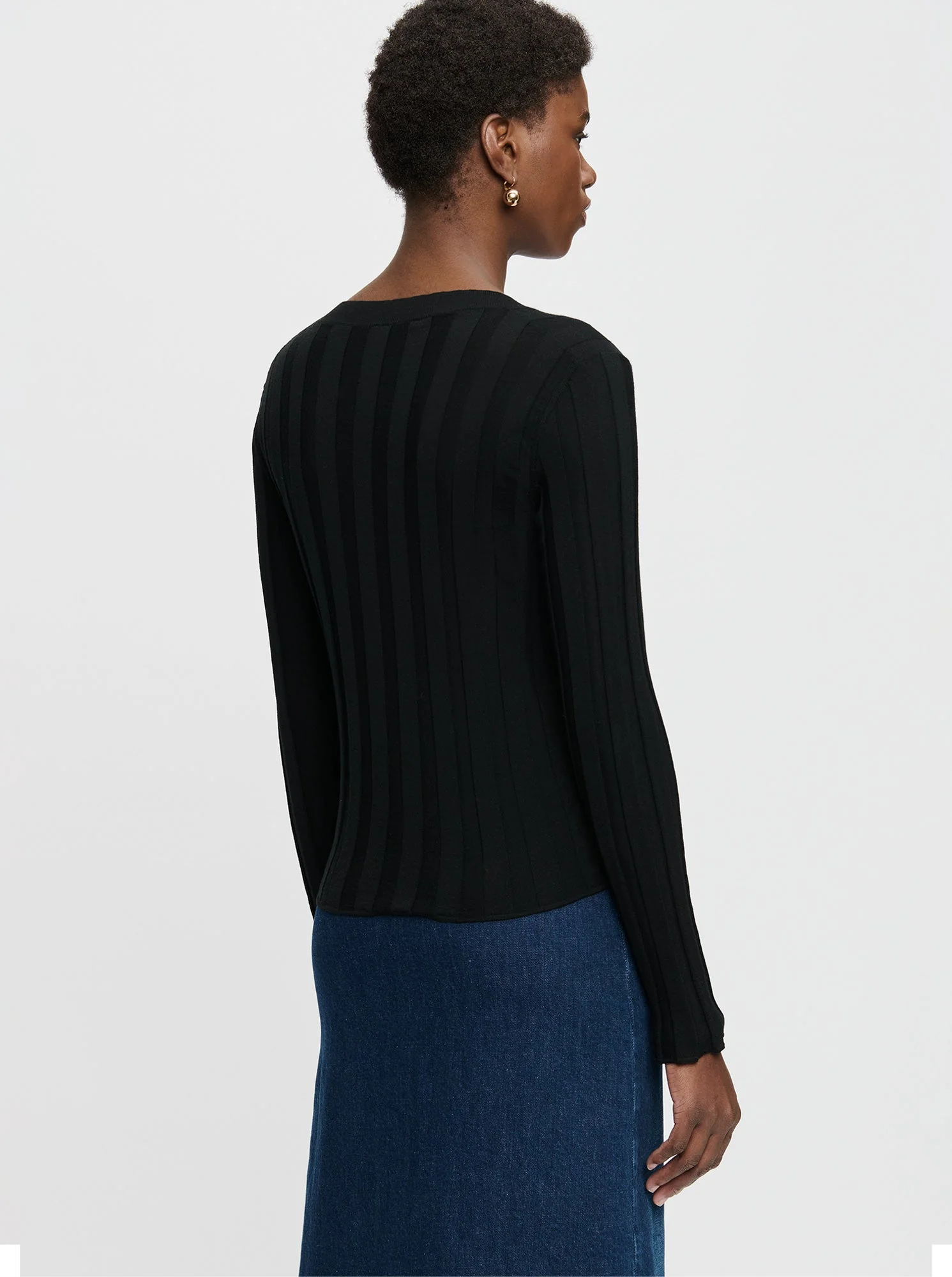 Margot Sweater | Black - Image 3