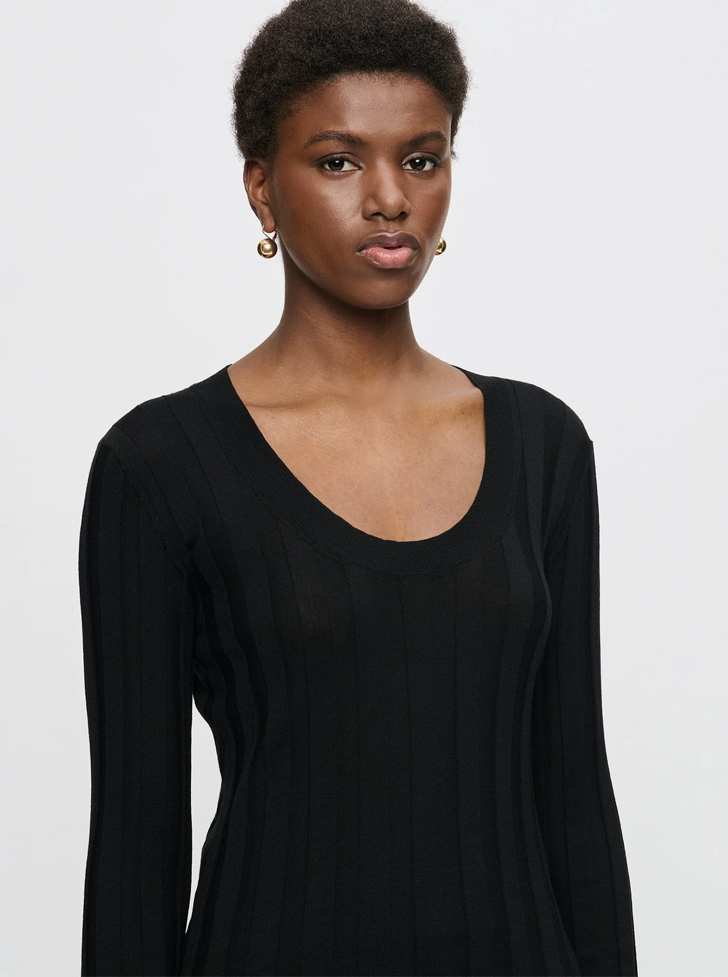Margot Sweater | Black - Image 4