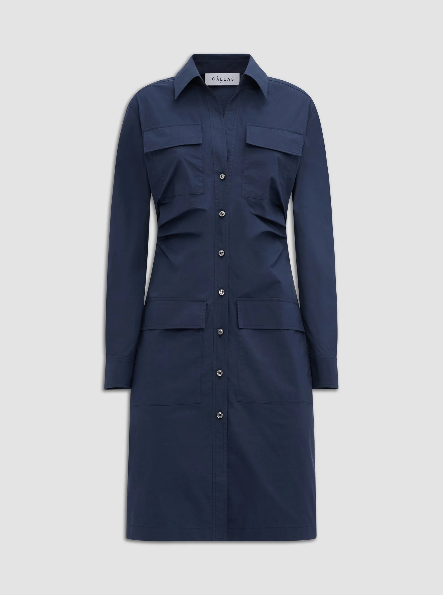 Marrakech Shirt Dress | Navy - Image 2