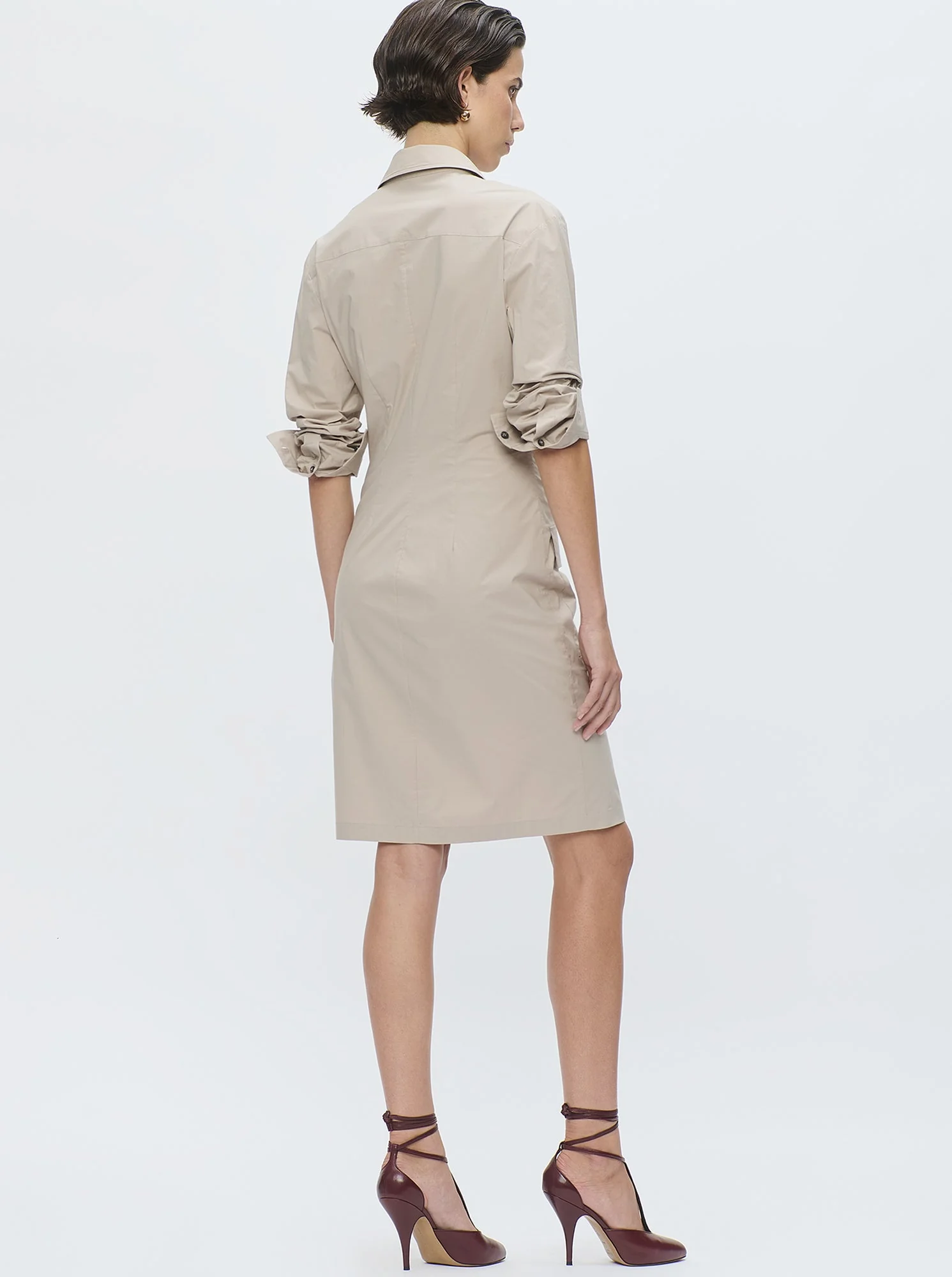 Marrakech Shirt Dress | Safari - Image 3
