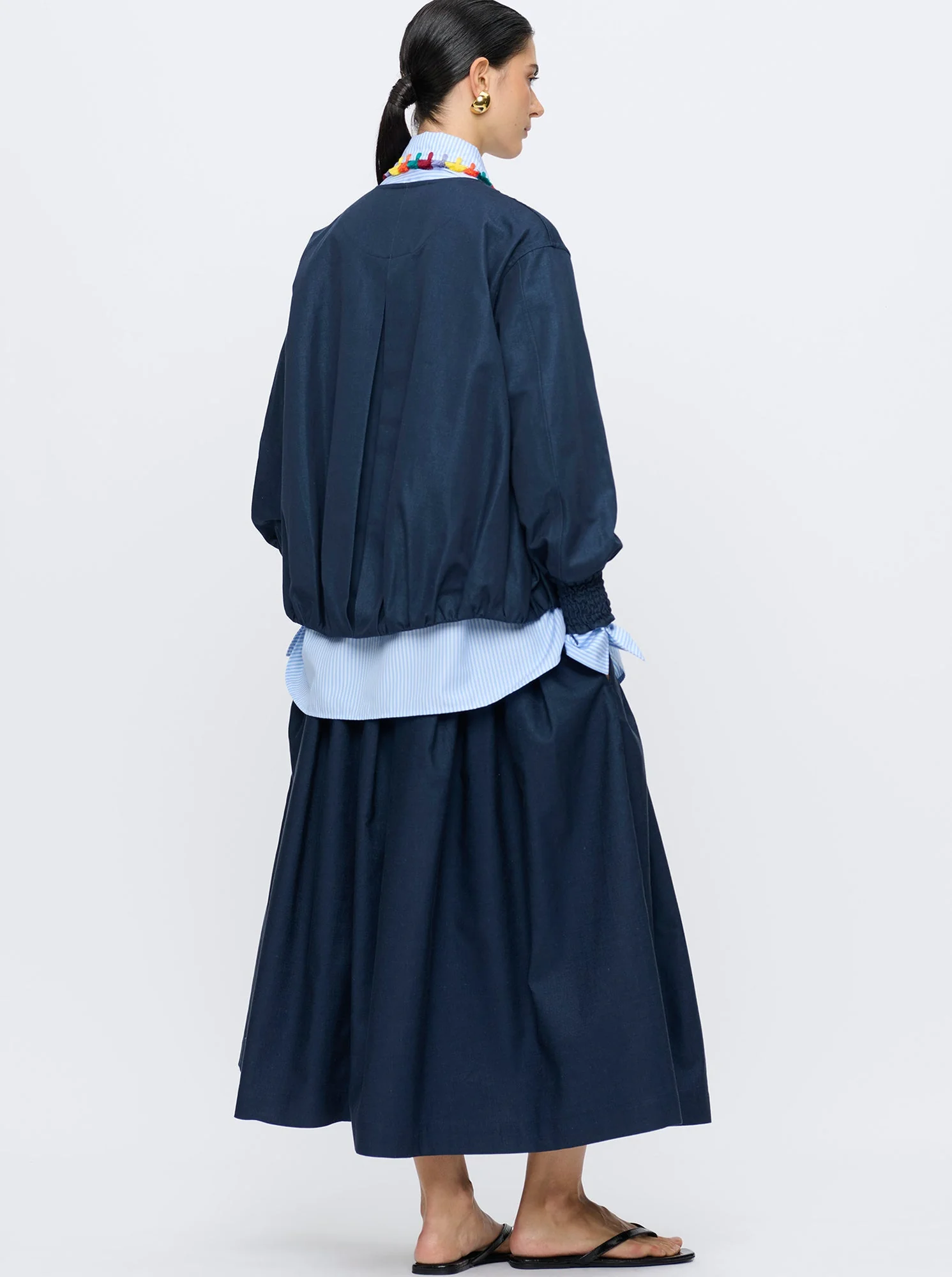 Marta Bomber Jacket | Indigo - Image 2