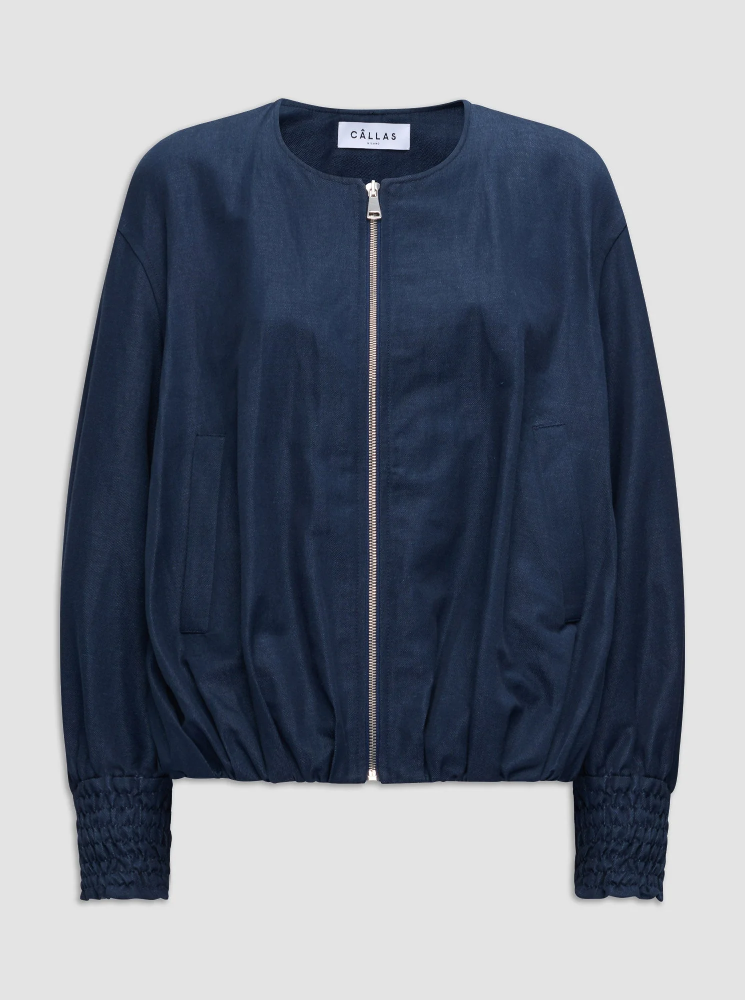 Marta Bomber Jacket | Indigo - Image 3