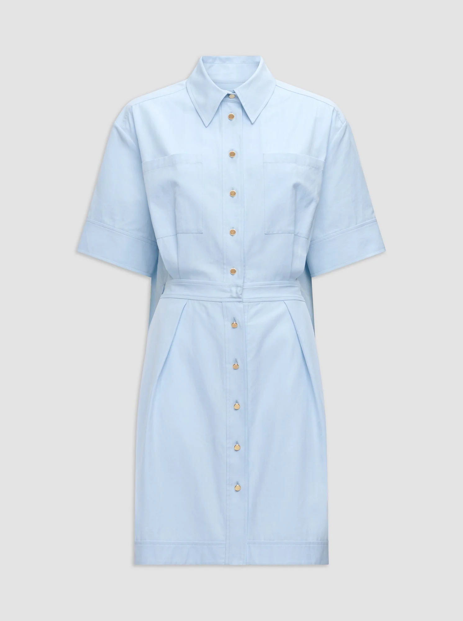 Montana Shirt Dress | Pale Blue - Image 3