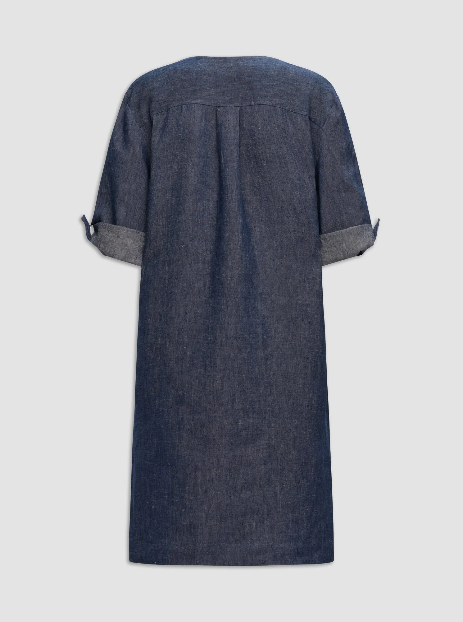 Nadege Tunic Dress | Indigo - Image 5