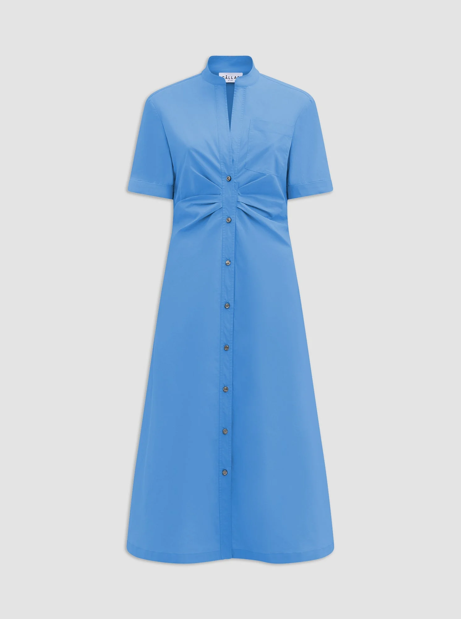 Noor Shirtdress | Blue Sea - Image 2