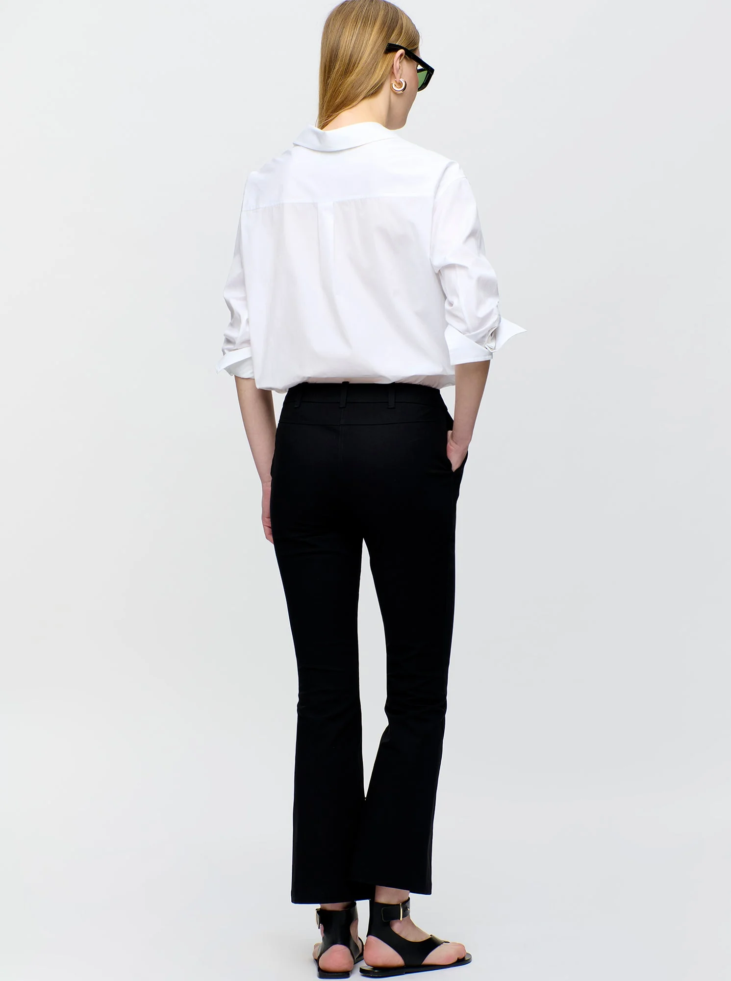 Petra Poplin Shirt | White - Image 4