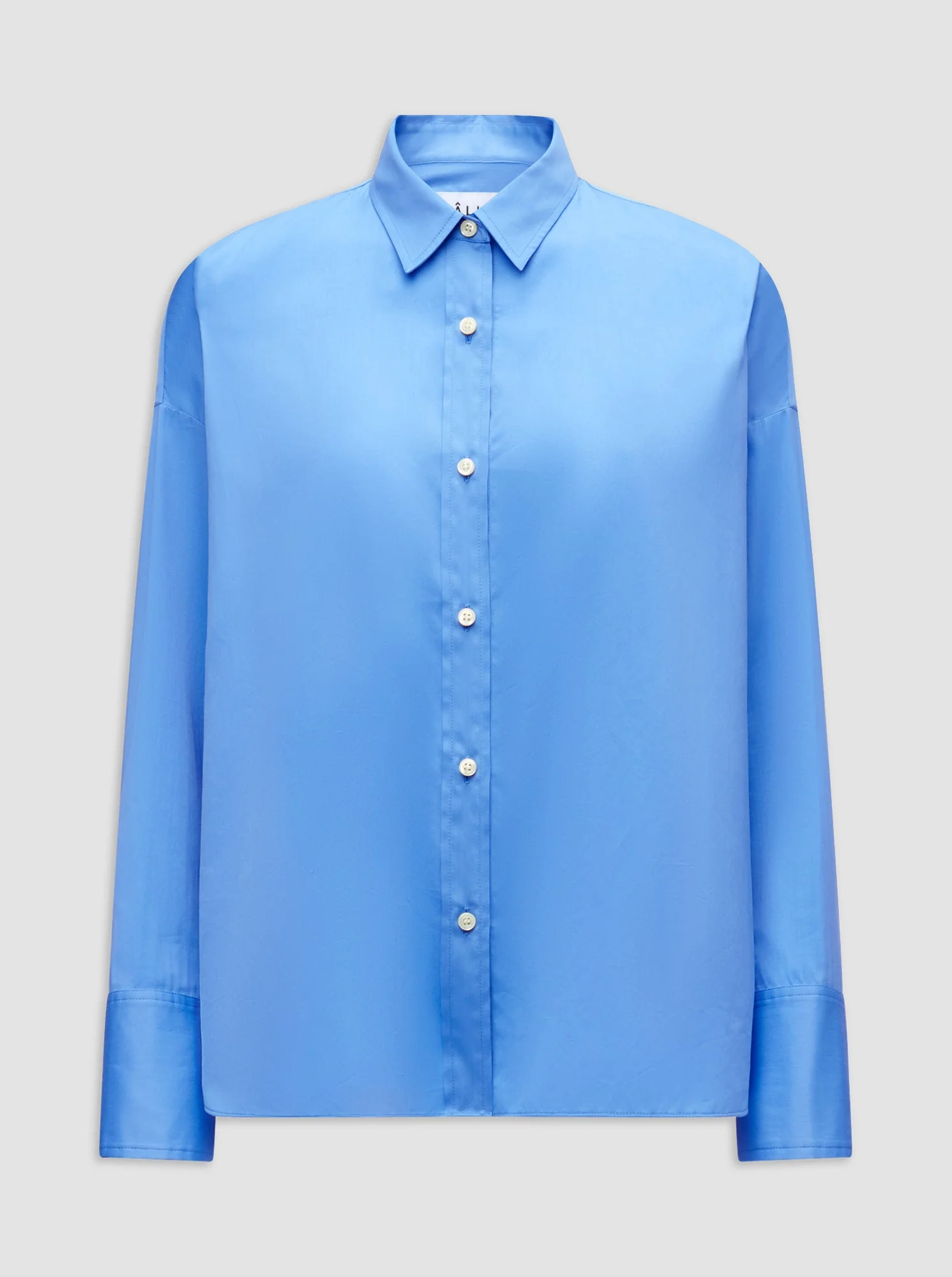 Sirene Scarf Back Shirt | Blue/Orange - Image 3