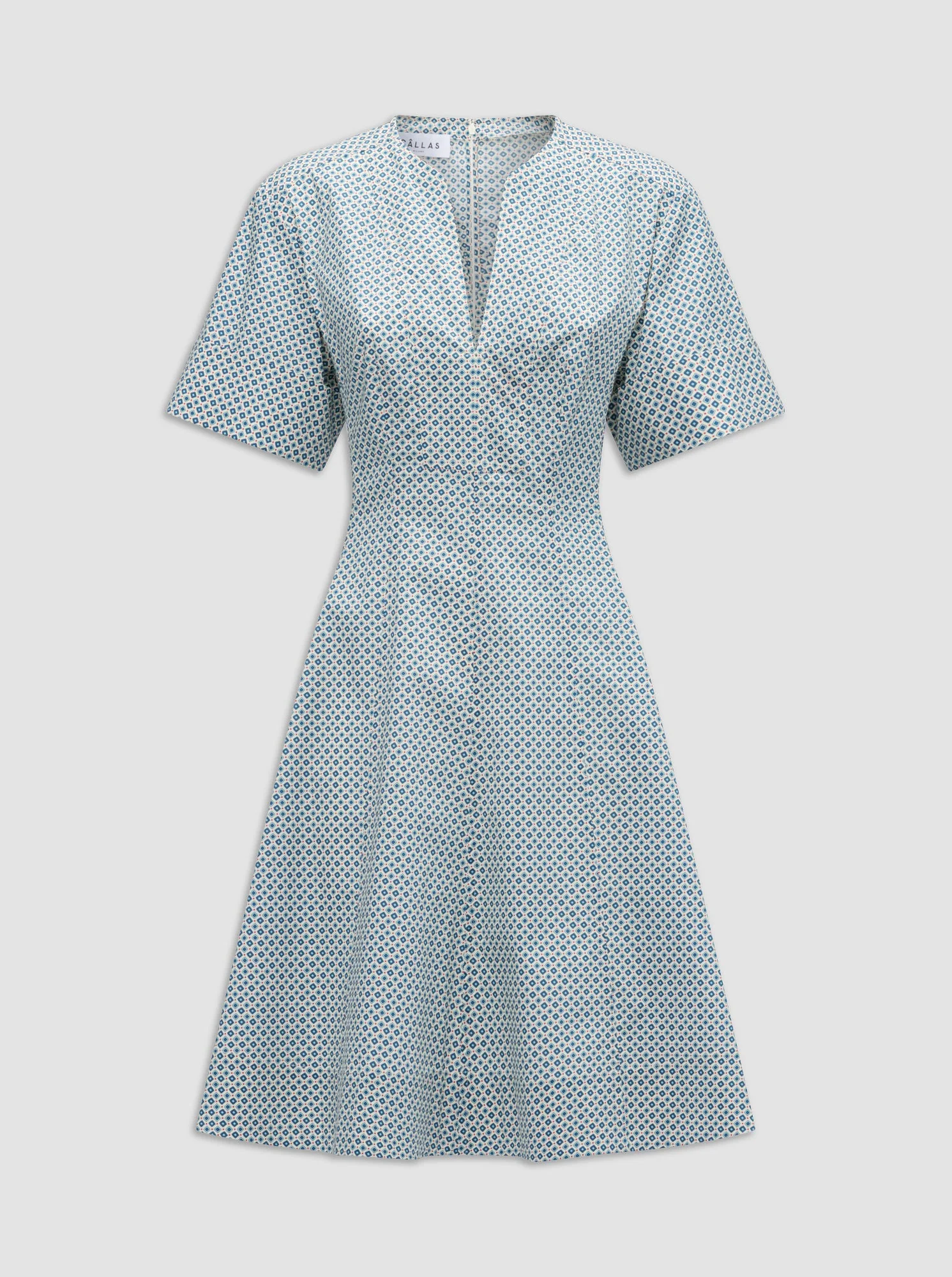 Sora Flared Dress | Blue Print