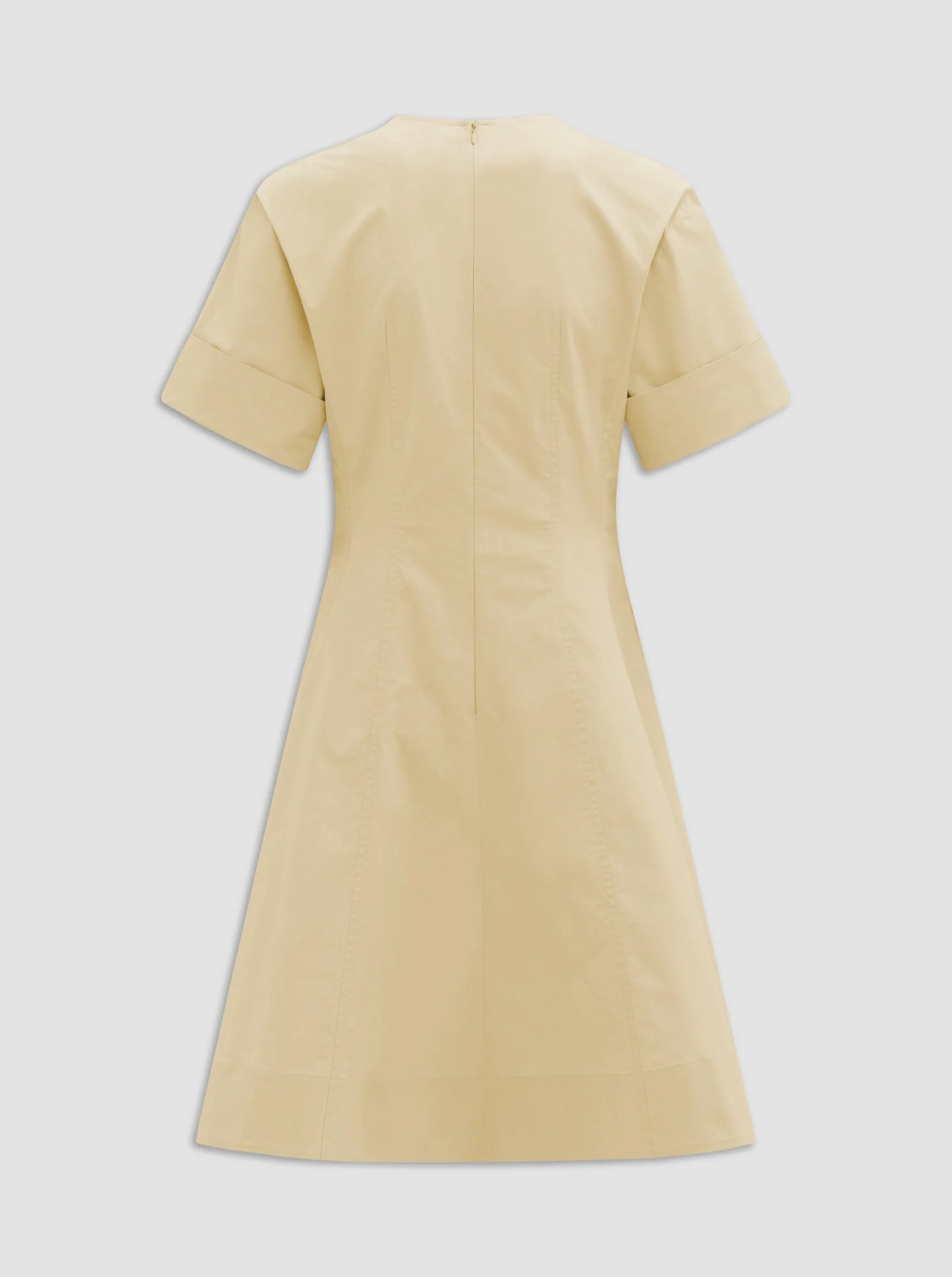 Sora Flared Dress | Yellow - Image 4