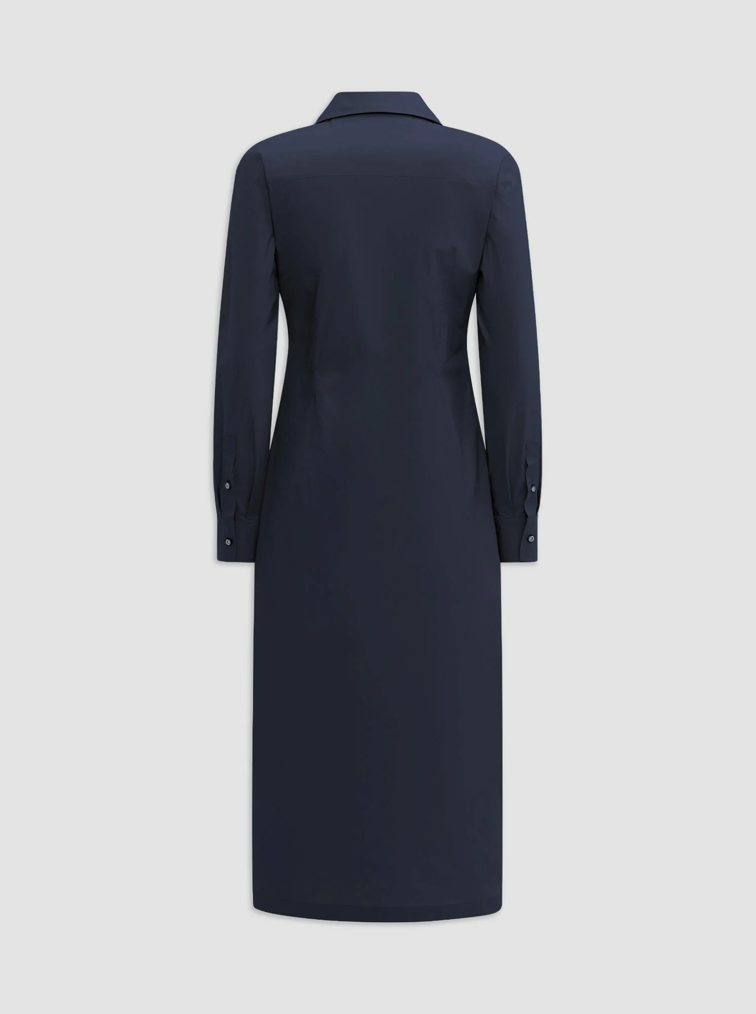 Tangiers Long Shirt Dress | Navy - Image 4