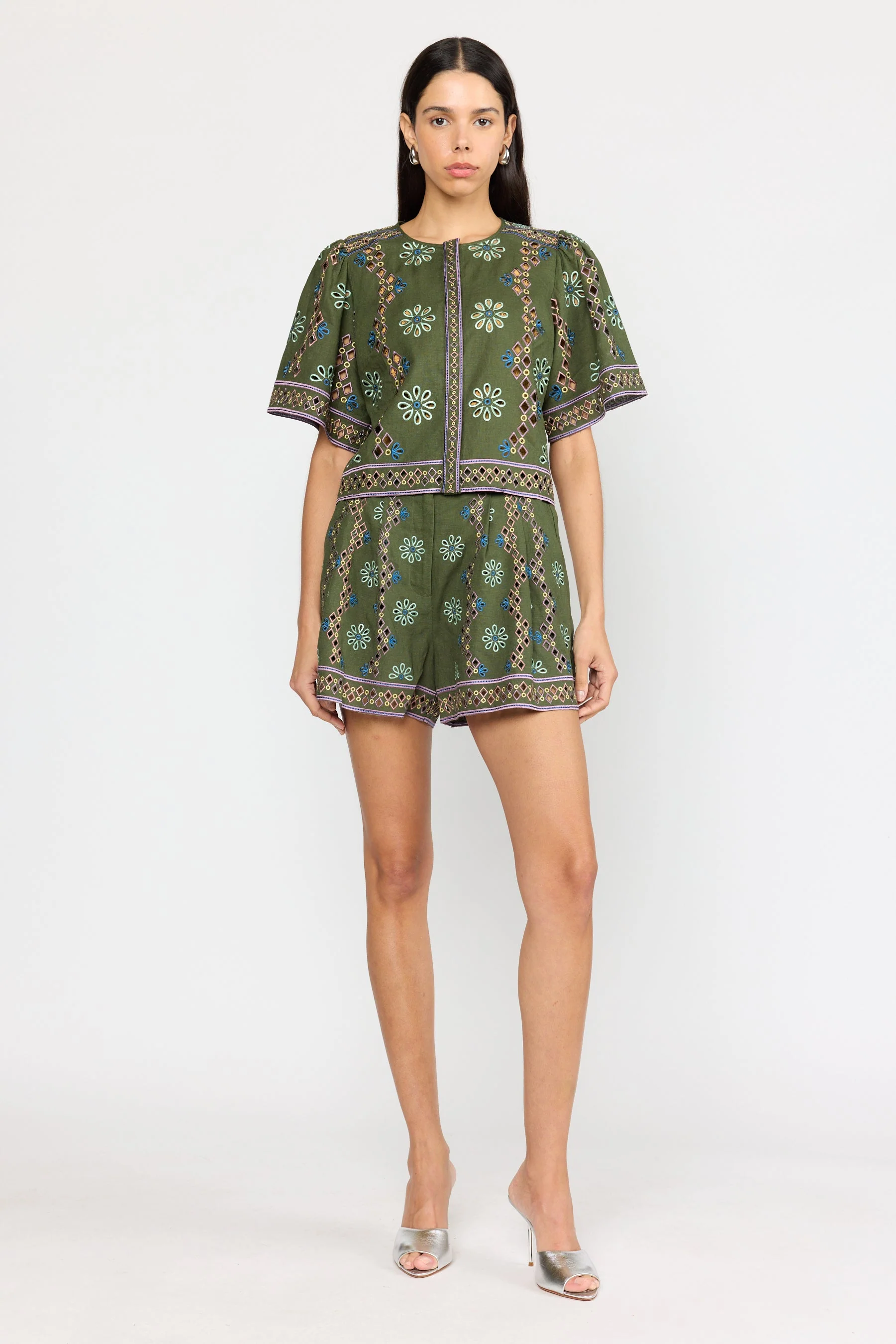 Bennet Short | Capri Olive - Image 4