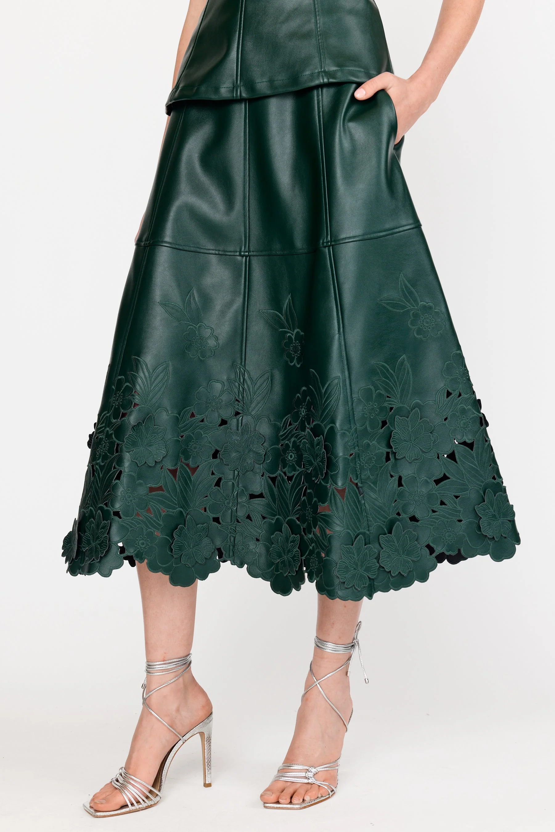 Bobbi Skirt | Forest - Image 3