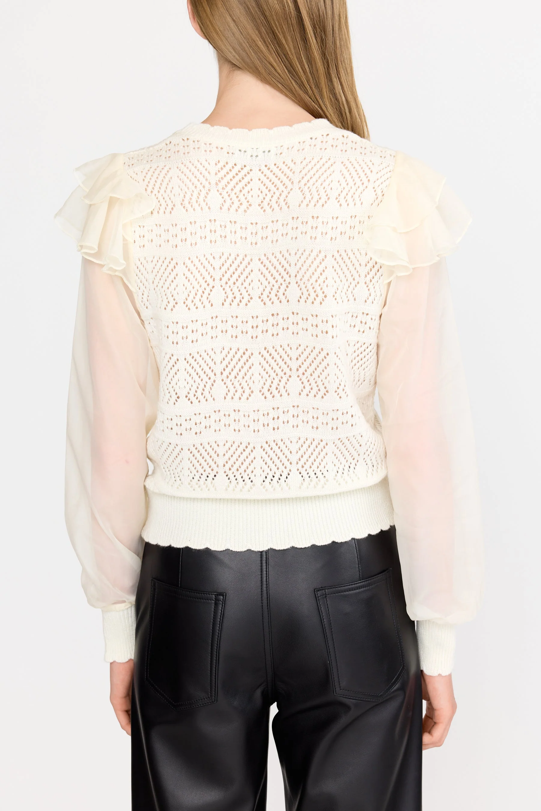 Dahlia Sweater | Ivory - Image 4