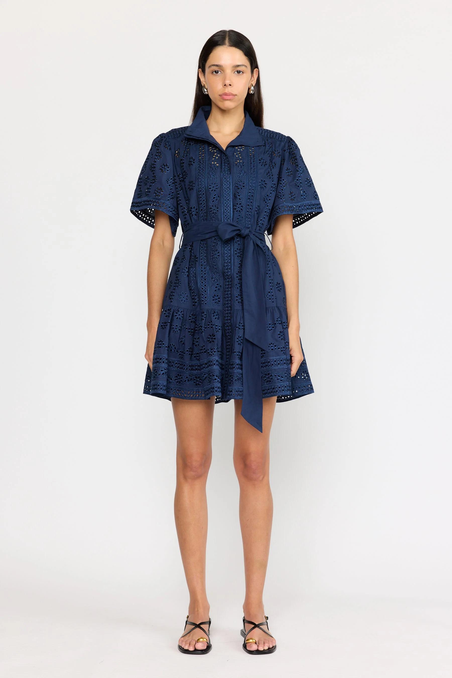 Drew Dress | Navy - Image 2