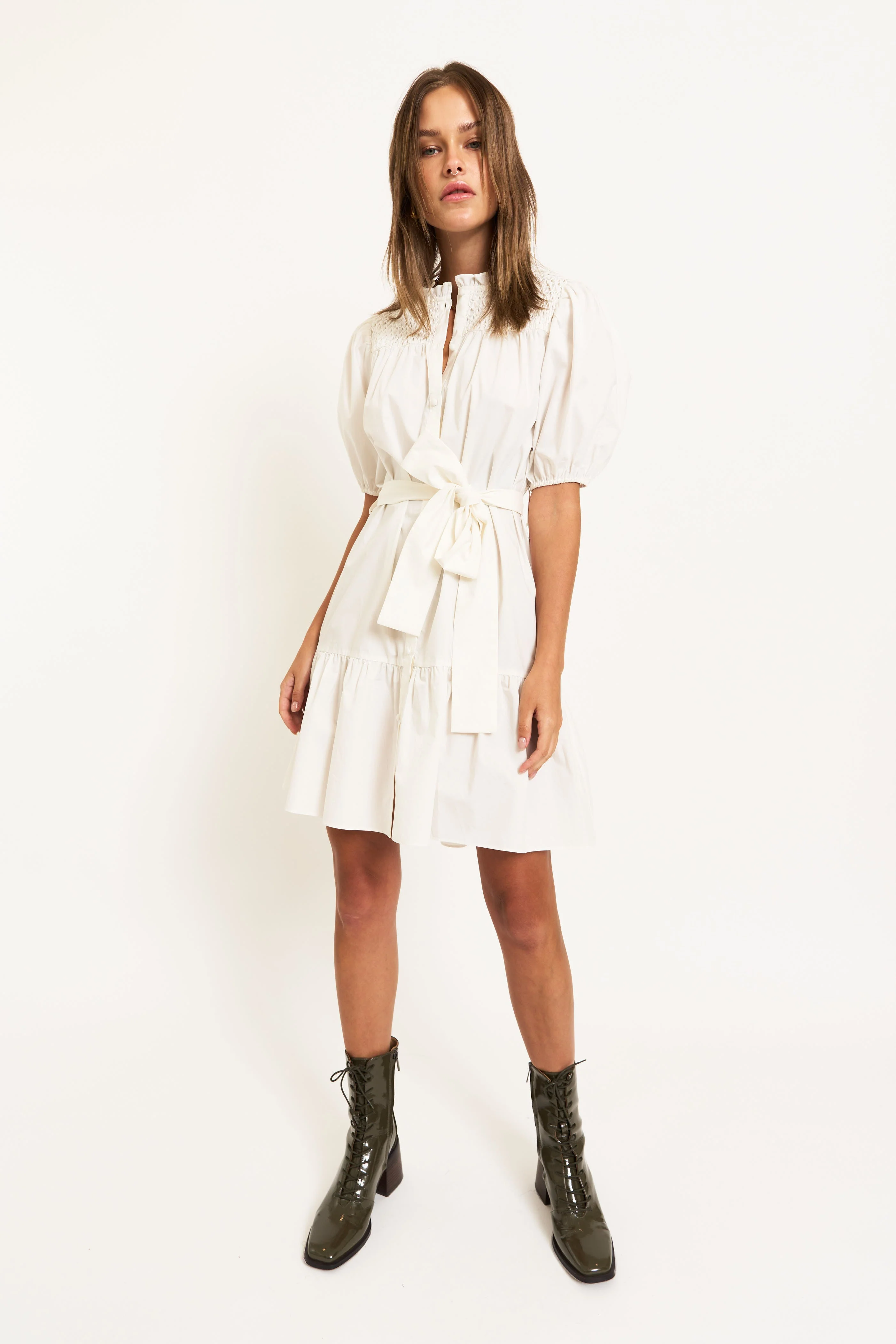 Ellie Dress | White