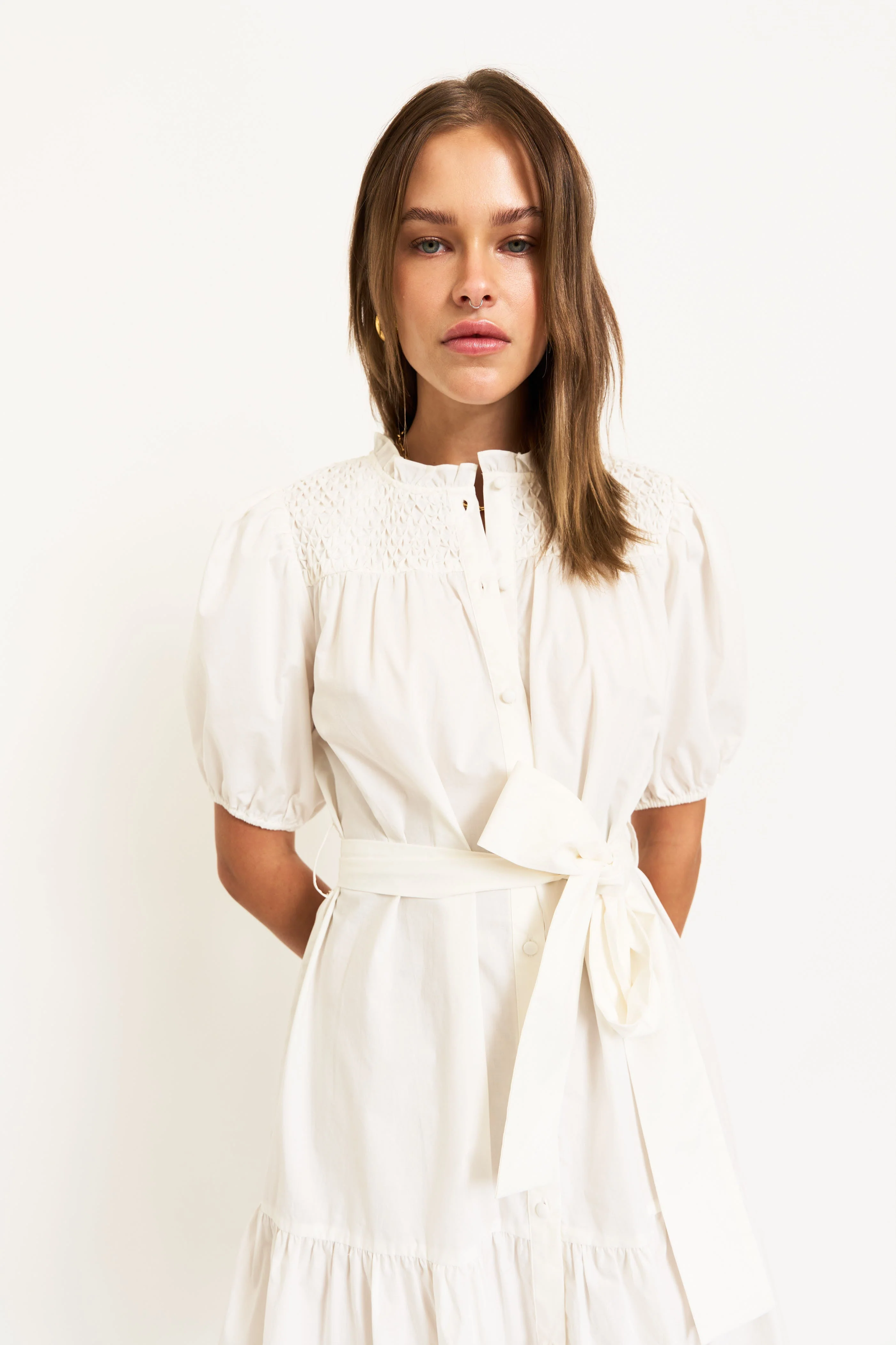 Ellie Dress | White - Image 3