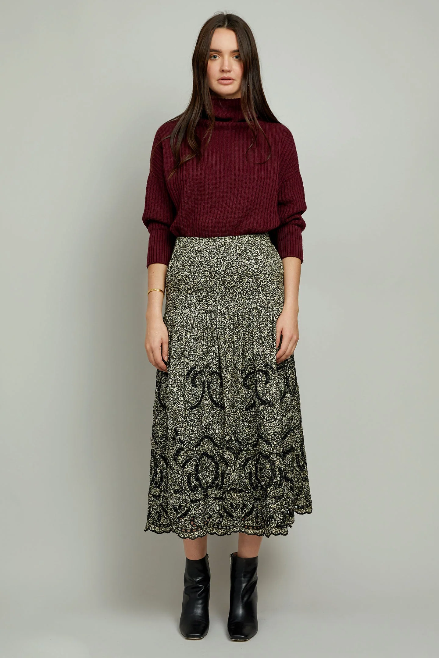 Ellie Sweater | Cabernet