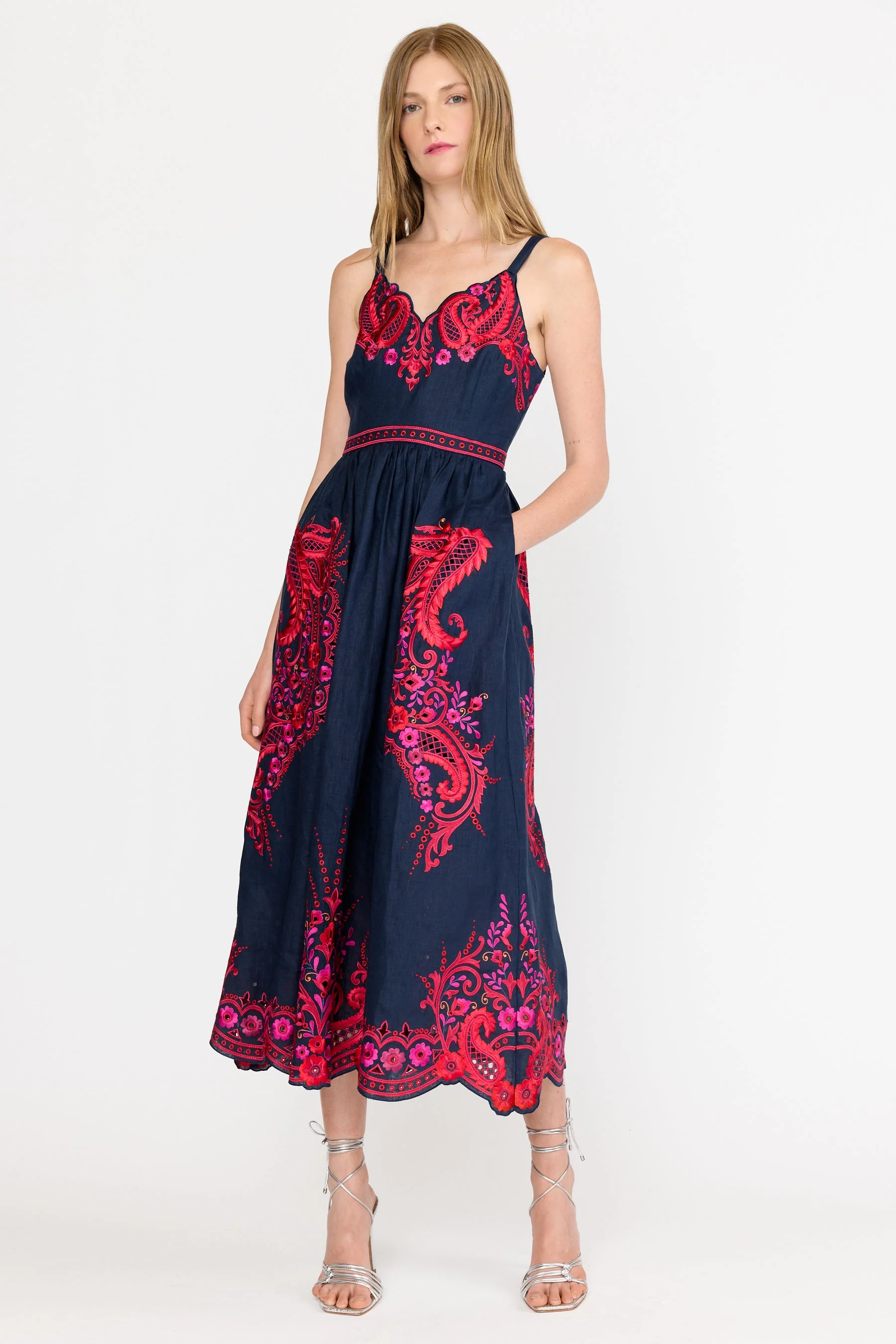 Holly Dress | Midnight Rosaria - Image 2