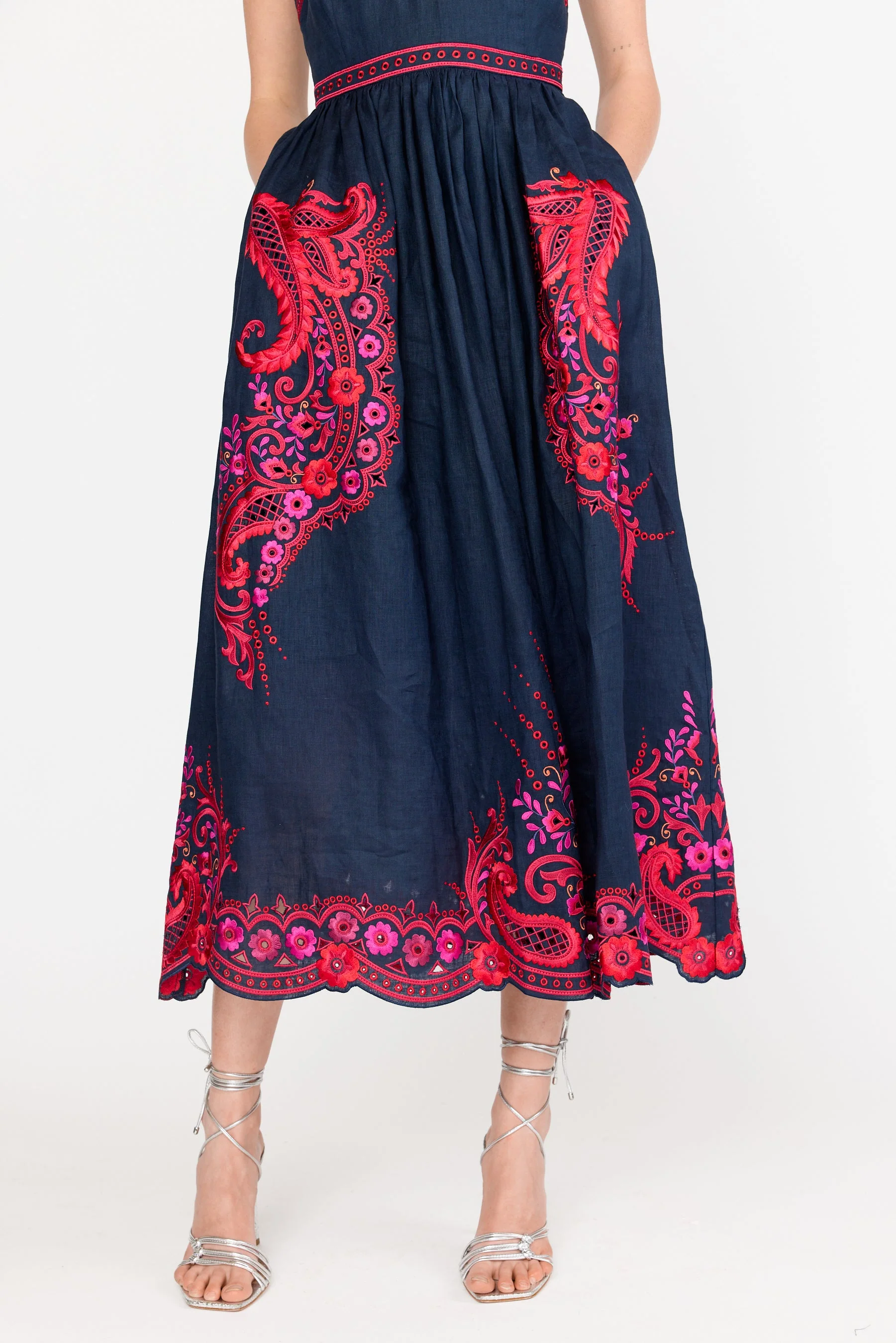 Holly Dress | Midnight Rosaria - Image 6