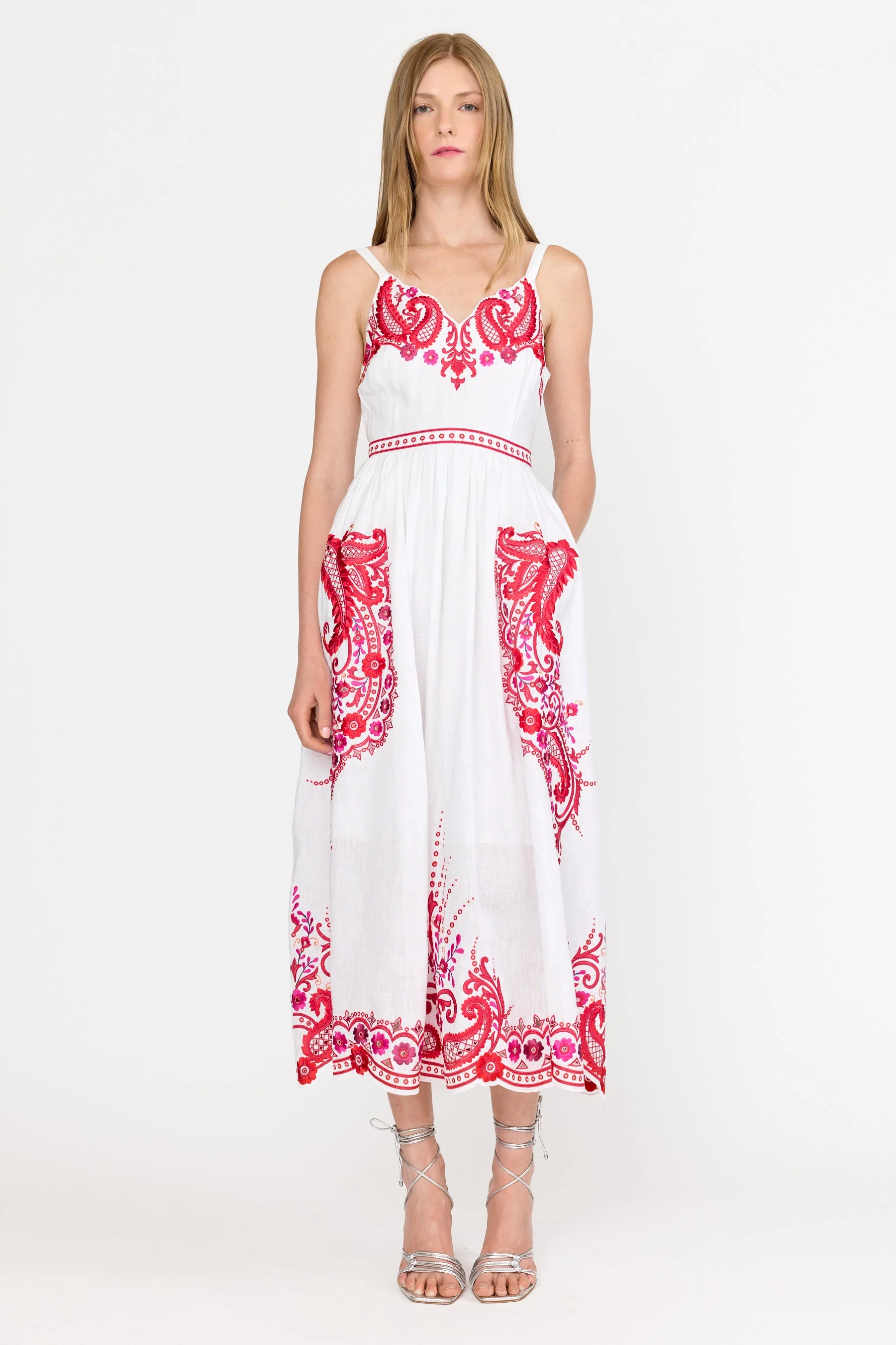Holly Dress | White Rosaria - Image 3