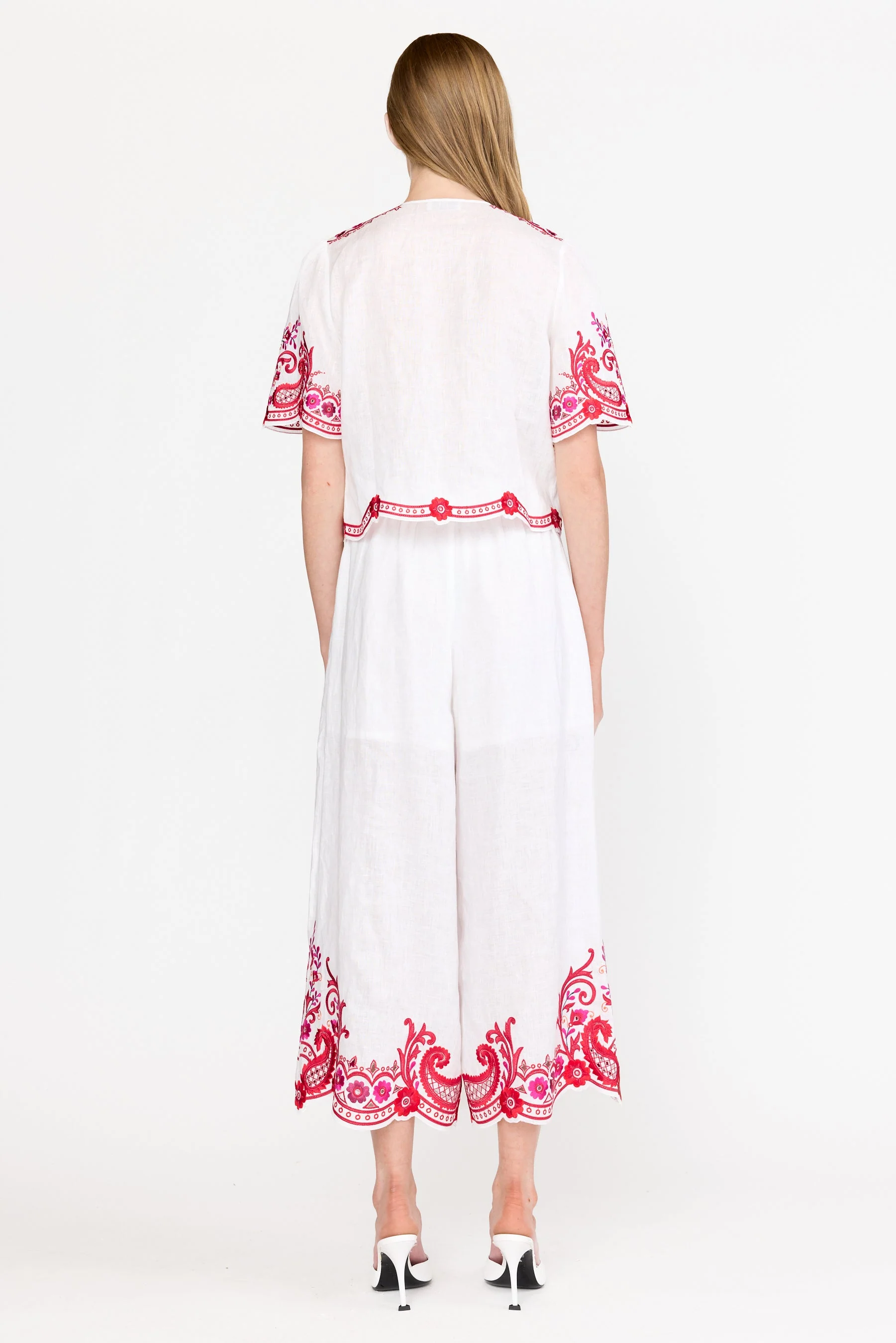 Jane Top | White Rosaria - Image 5