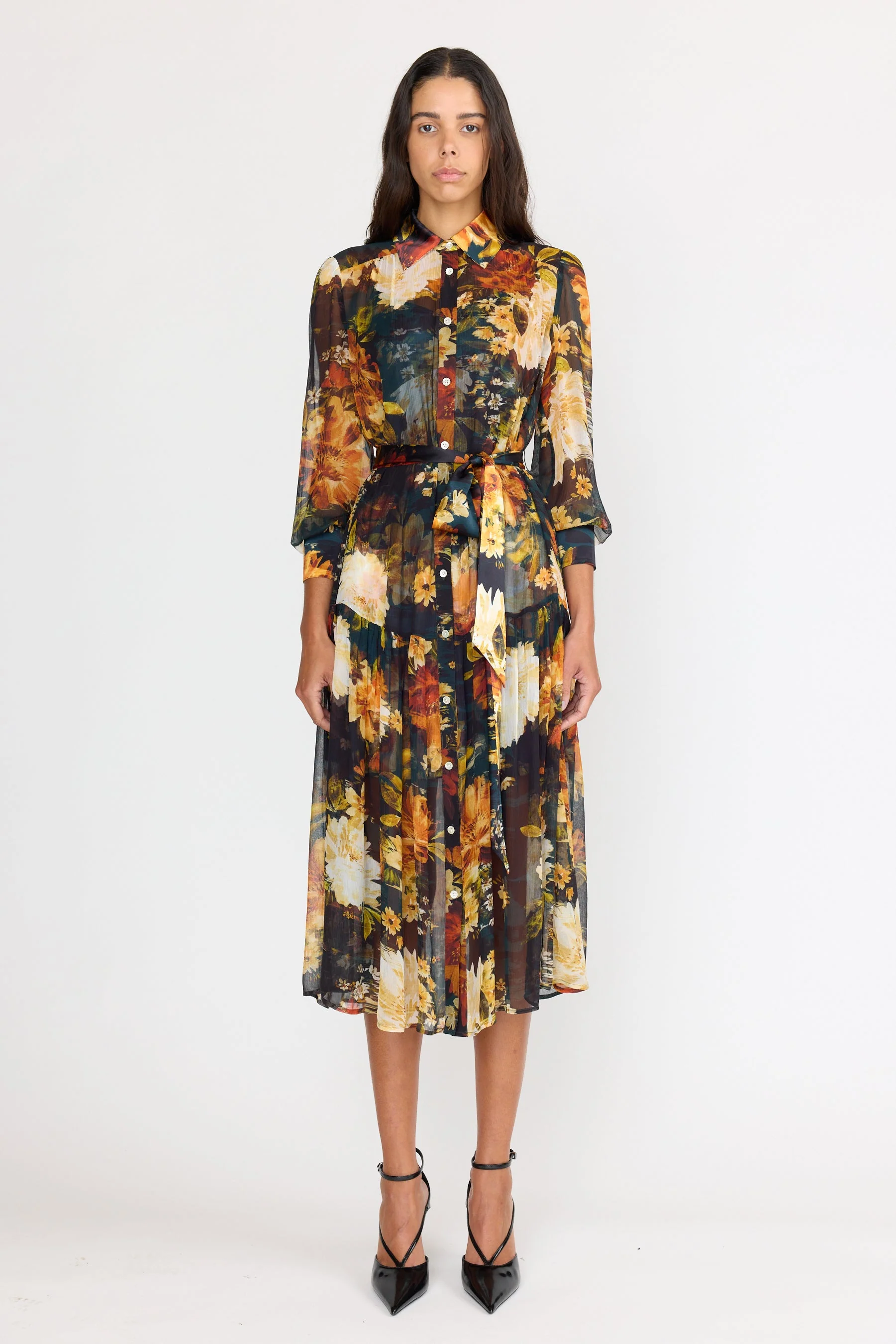 Kristen Dress | Amber Glow - Image 2