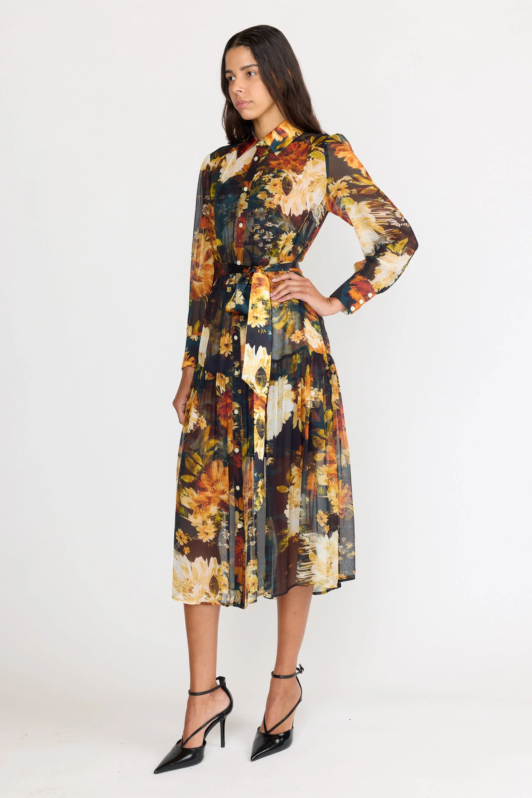 Kristen Dress | Amber Glow - Image 3