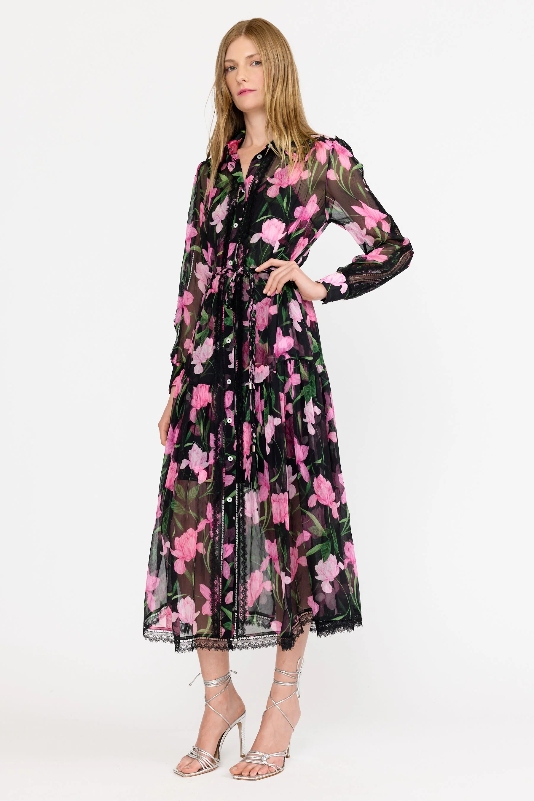 Kristina Dress | Onyx Florette - Image 2