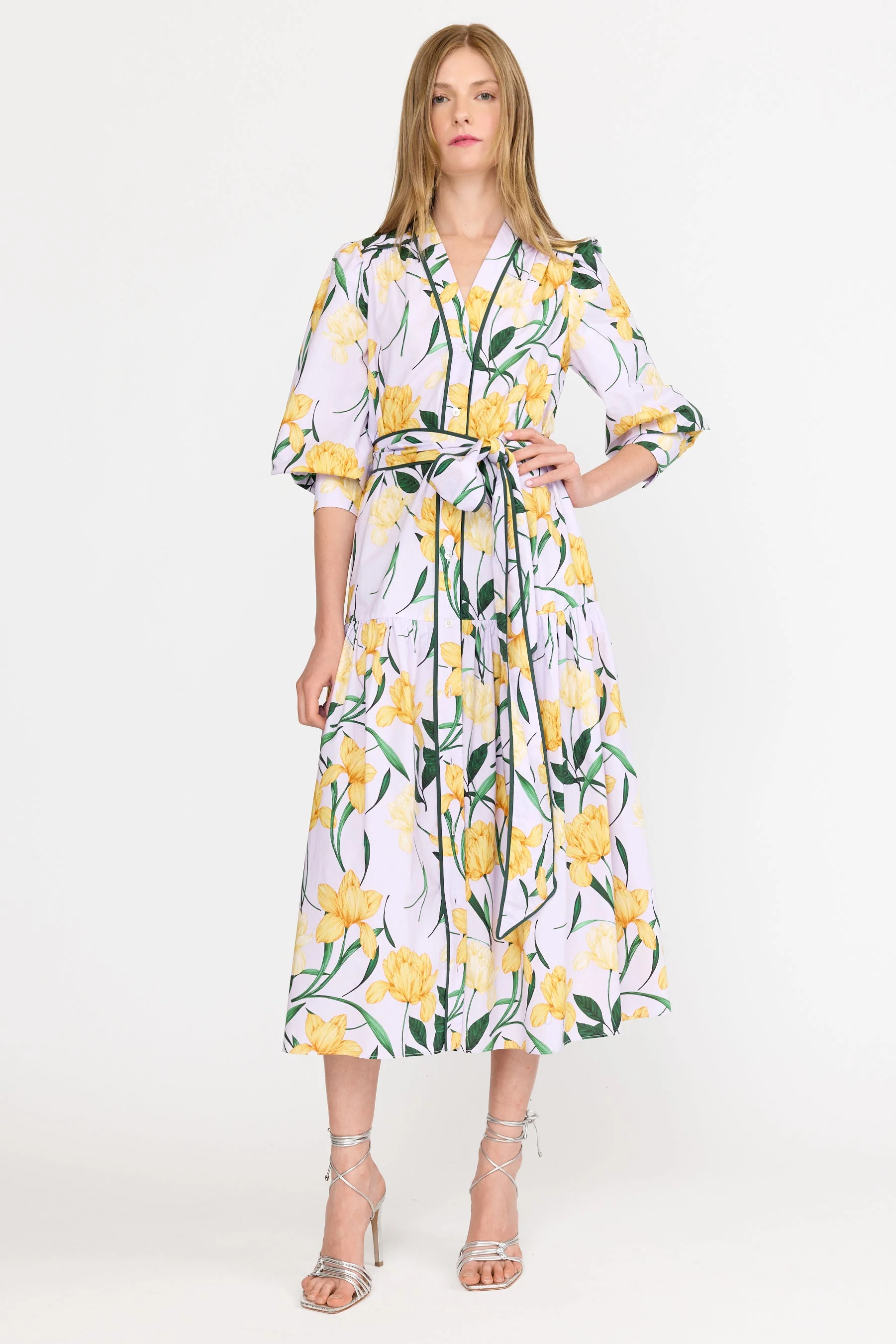 Layla Dress | Lilac Florette