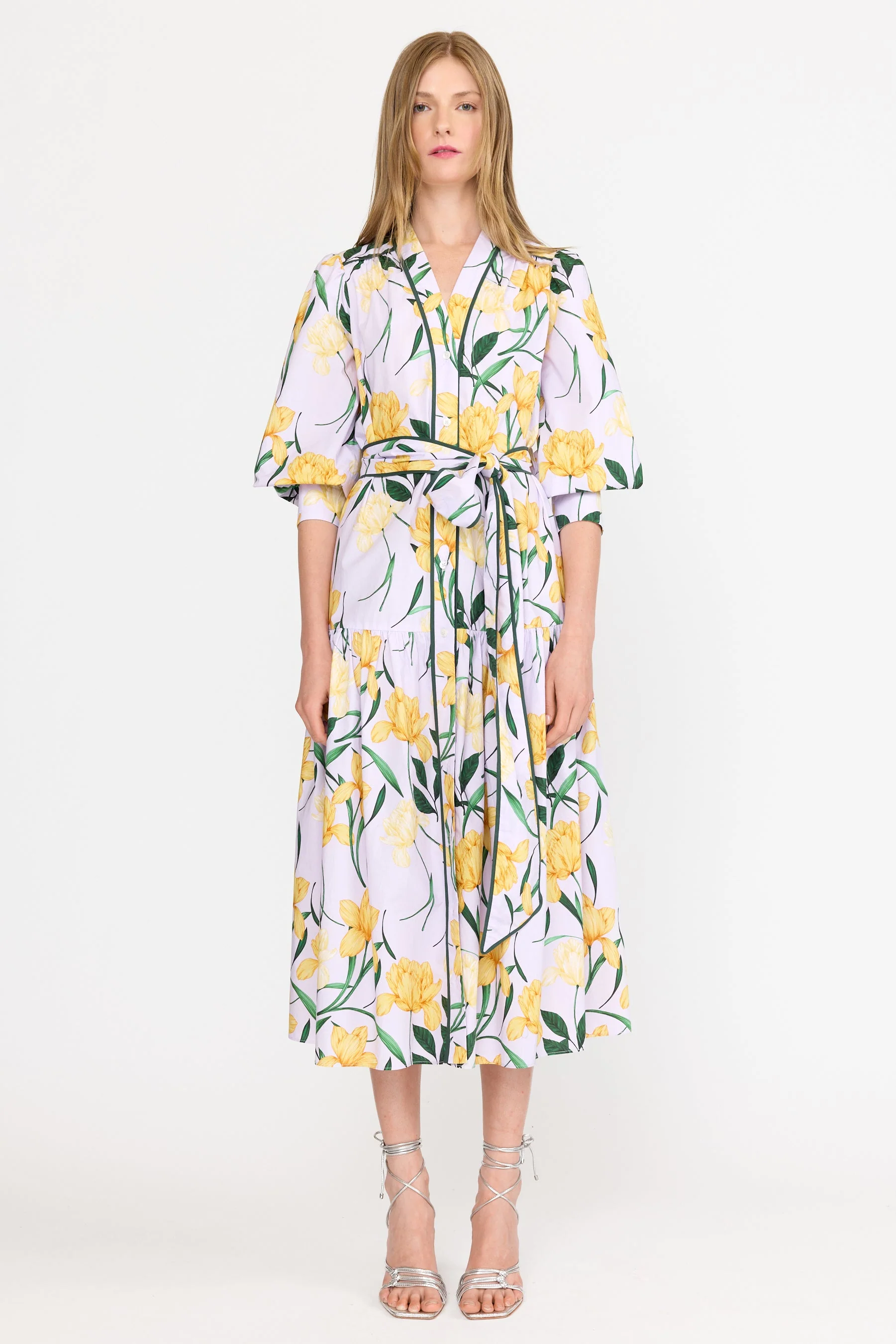 Layla Dress | Lilac Florette - Image 2