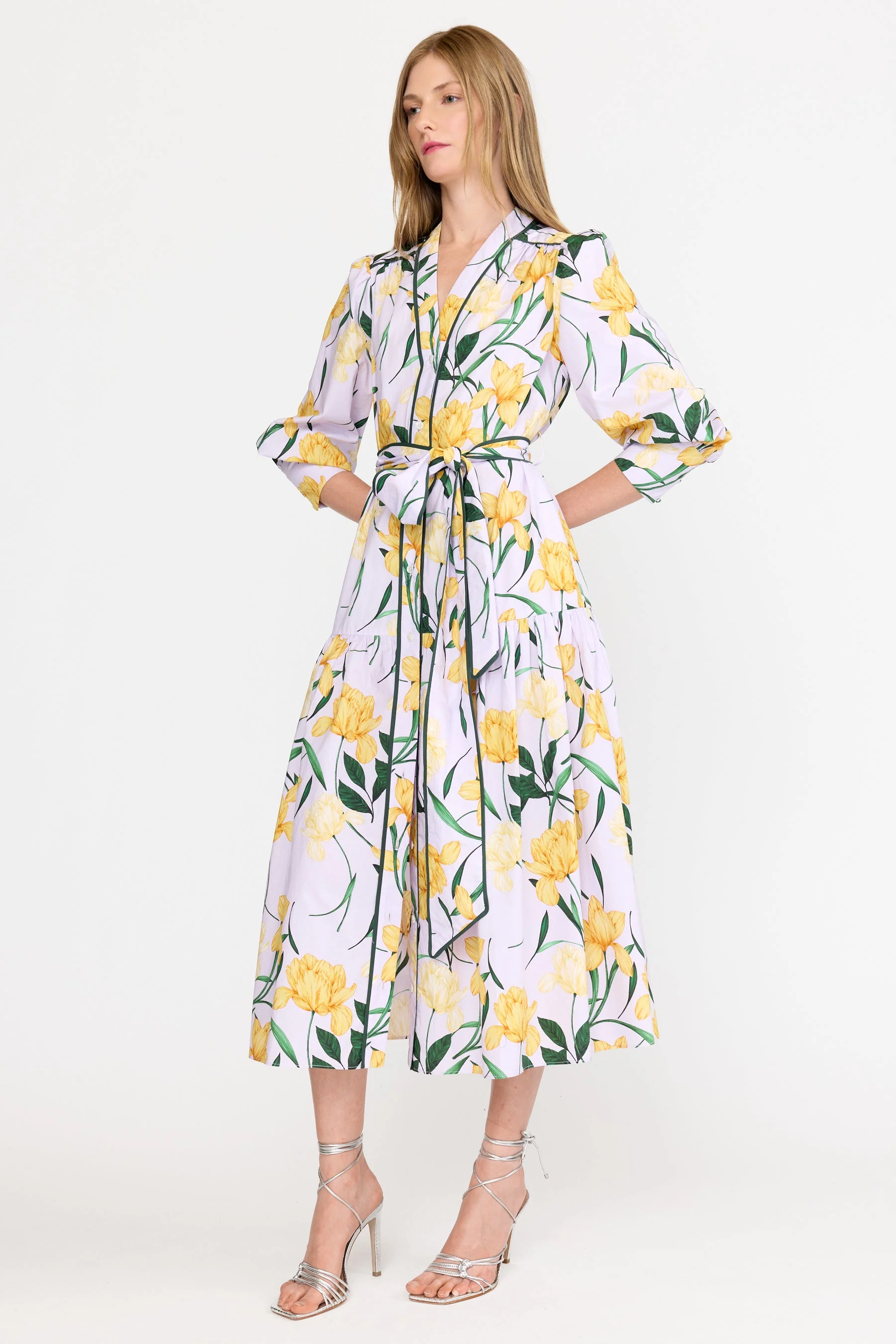 Layla Dress | Lilac Florette - Image 3